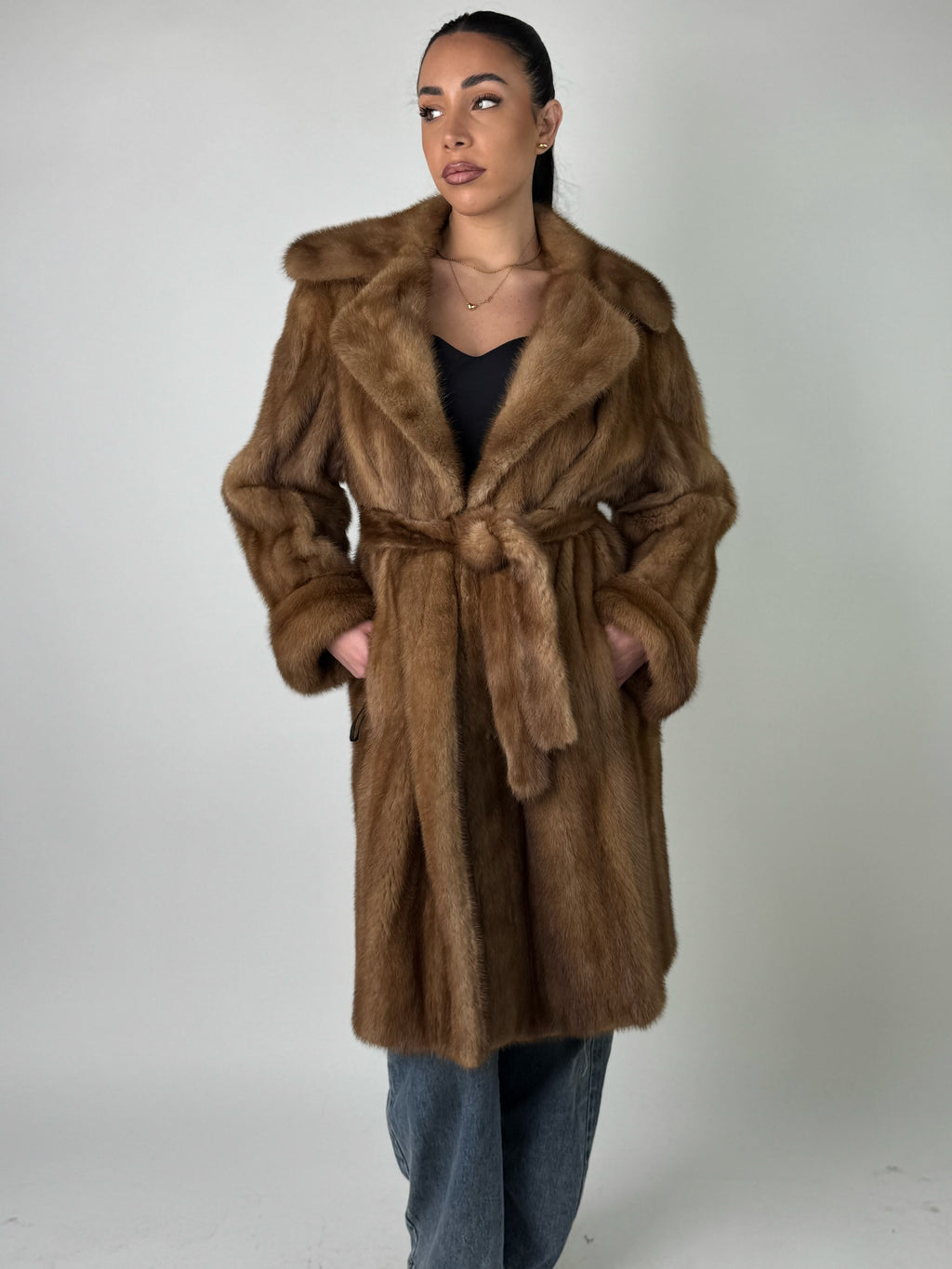 Cappotto in visone N568