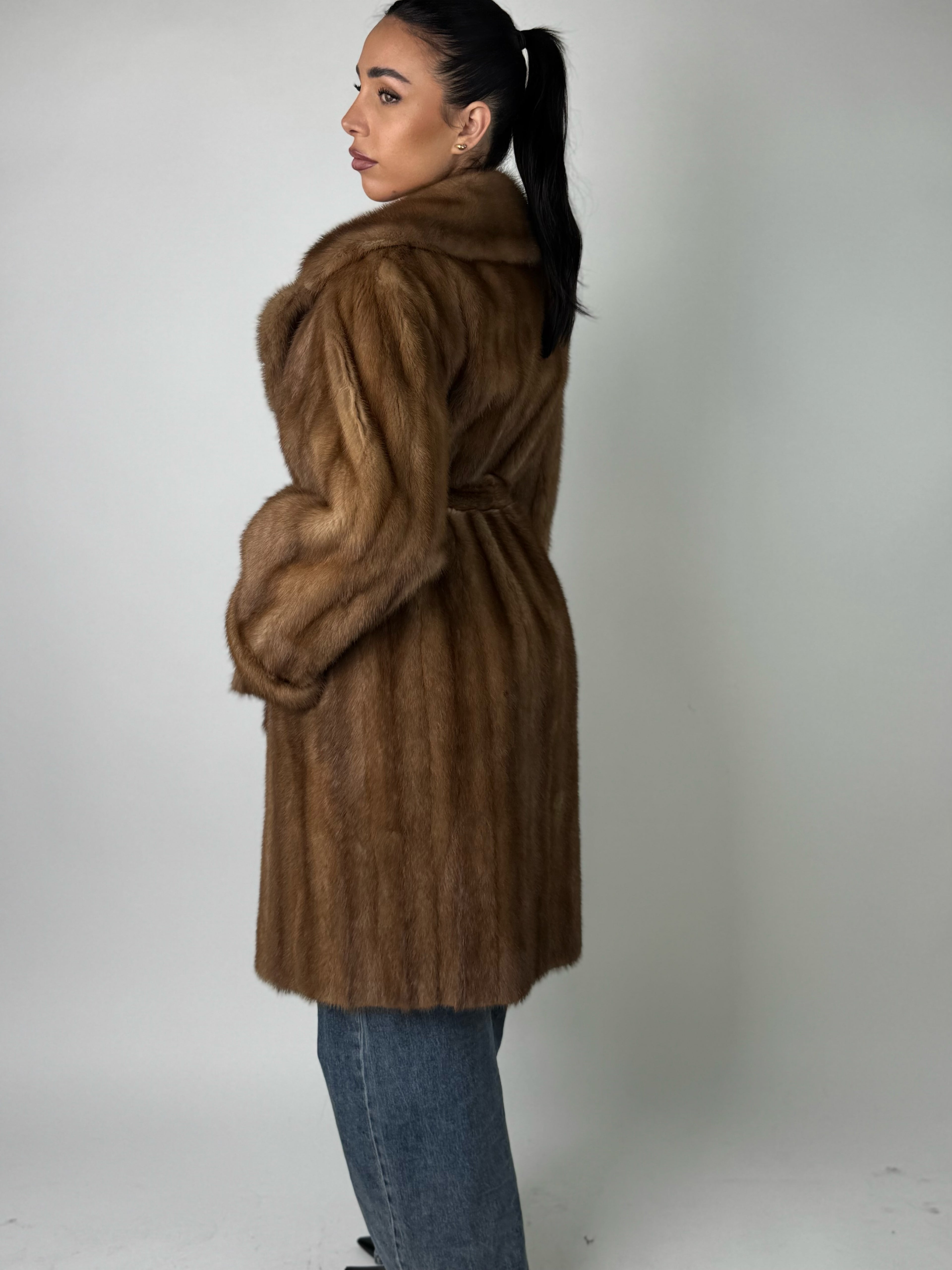 Cappotto in visone N568