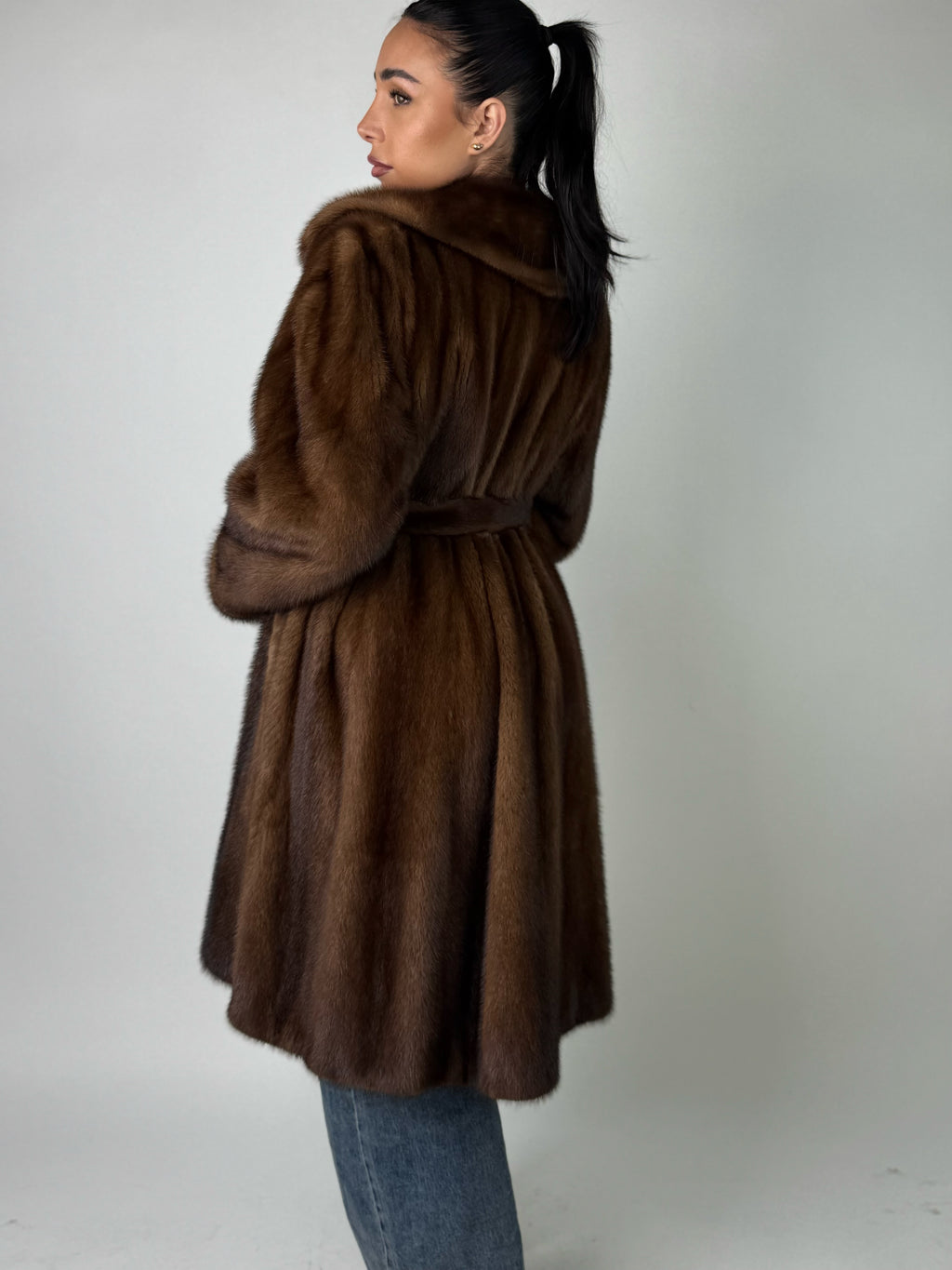 Cappotto in visone N569