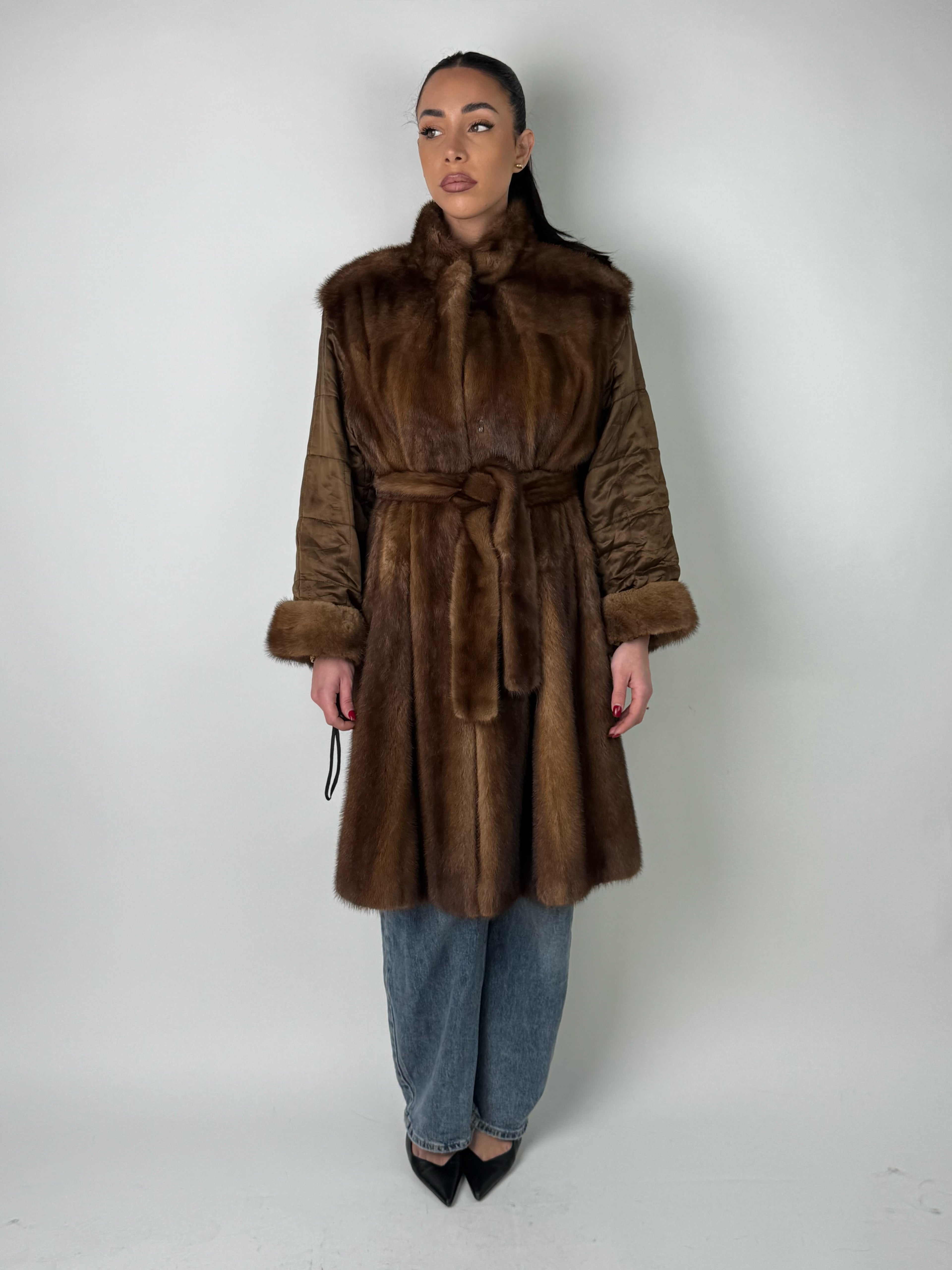 Cappotto in visone N570