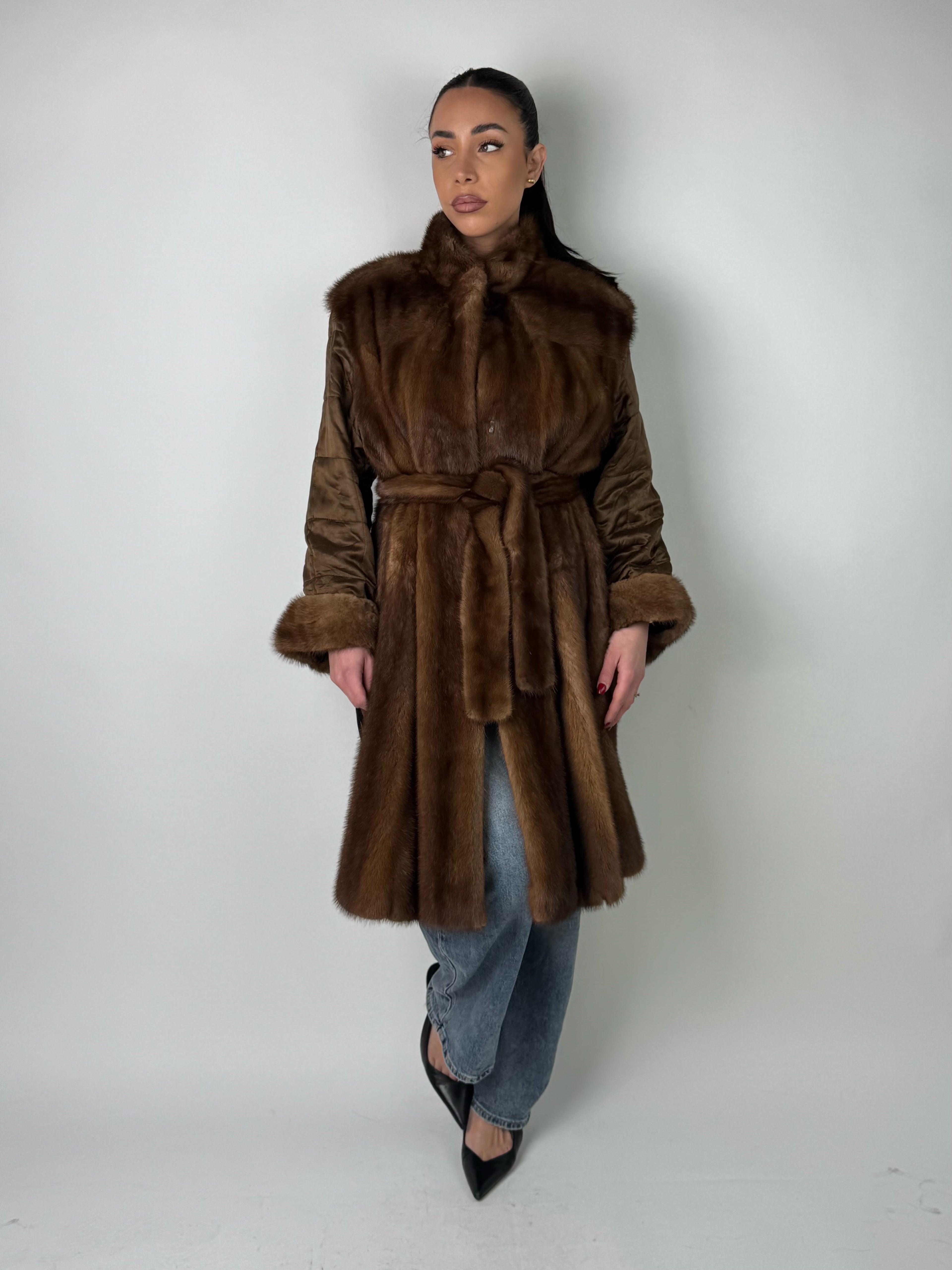 Cappotto in visone N570