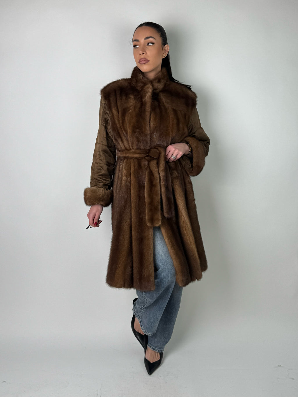 Cappotto in visone N570