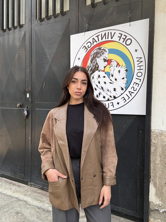 Giacca in pelle