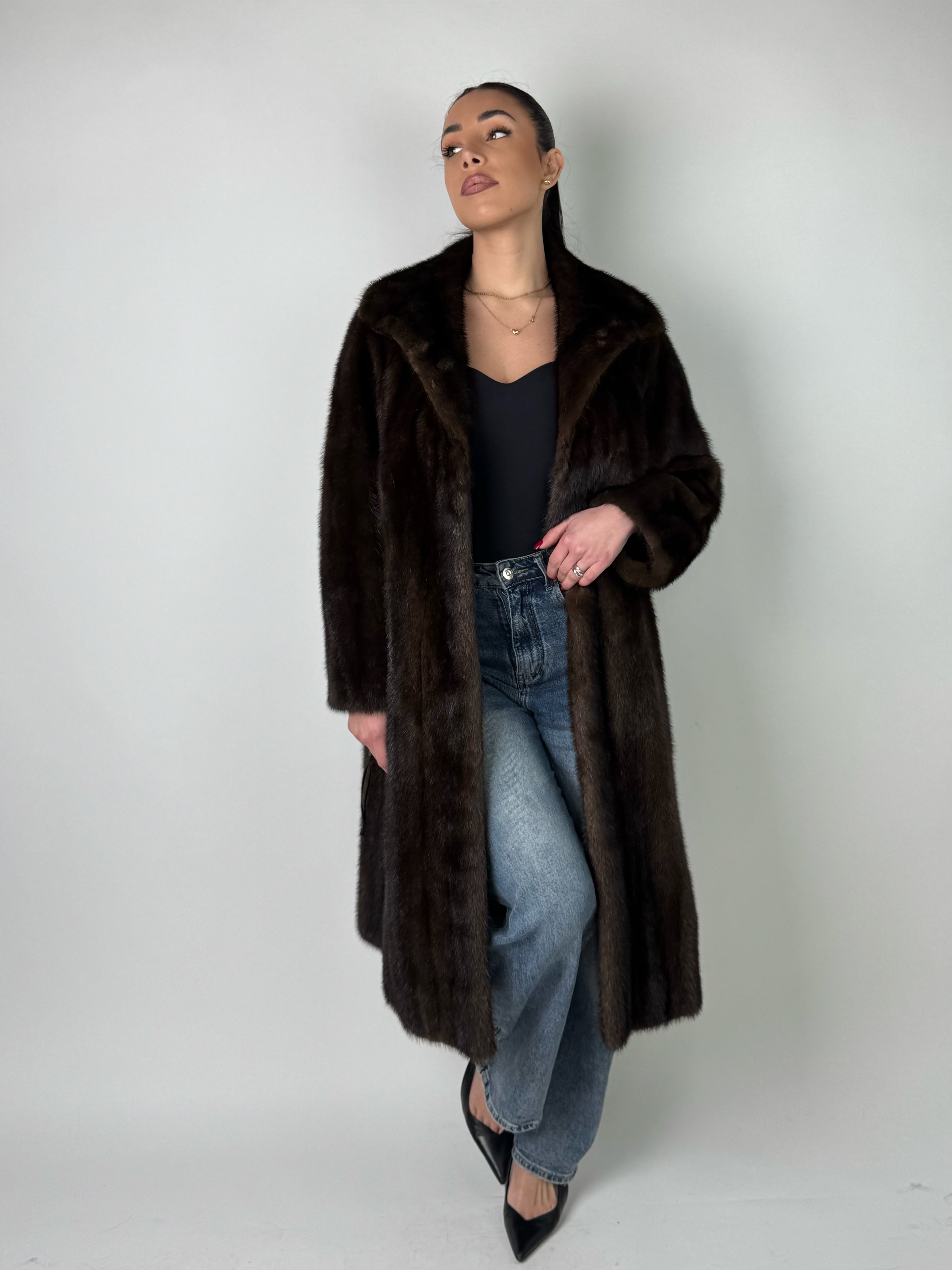 Cappotto in visone N572