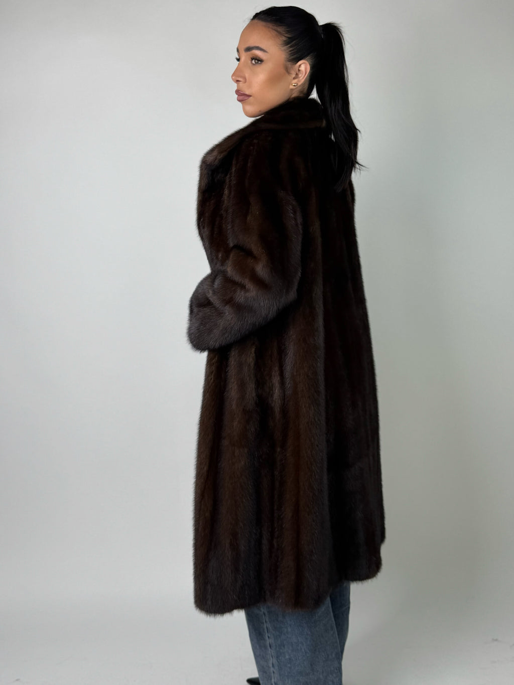 Cappotto in visone N572