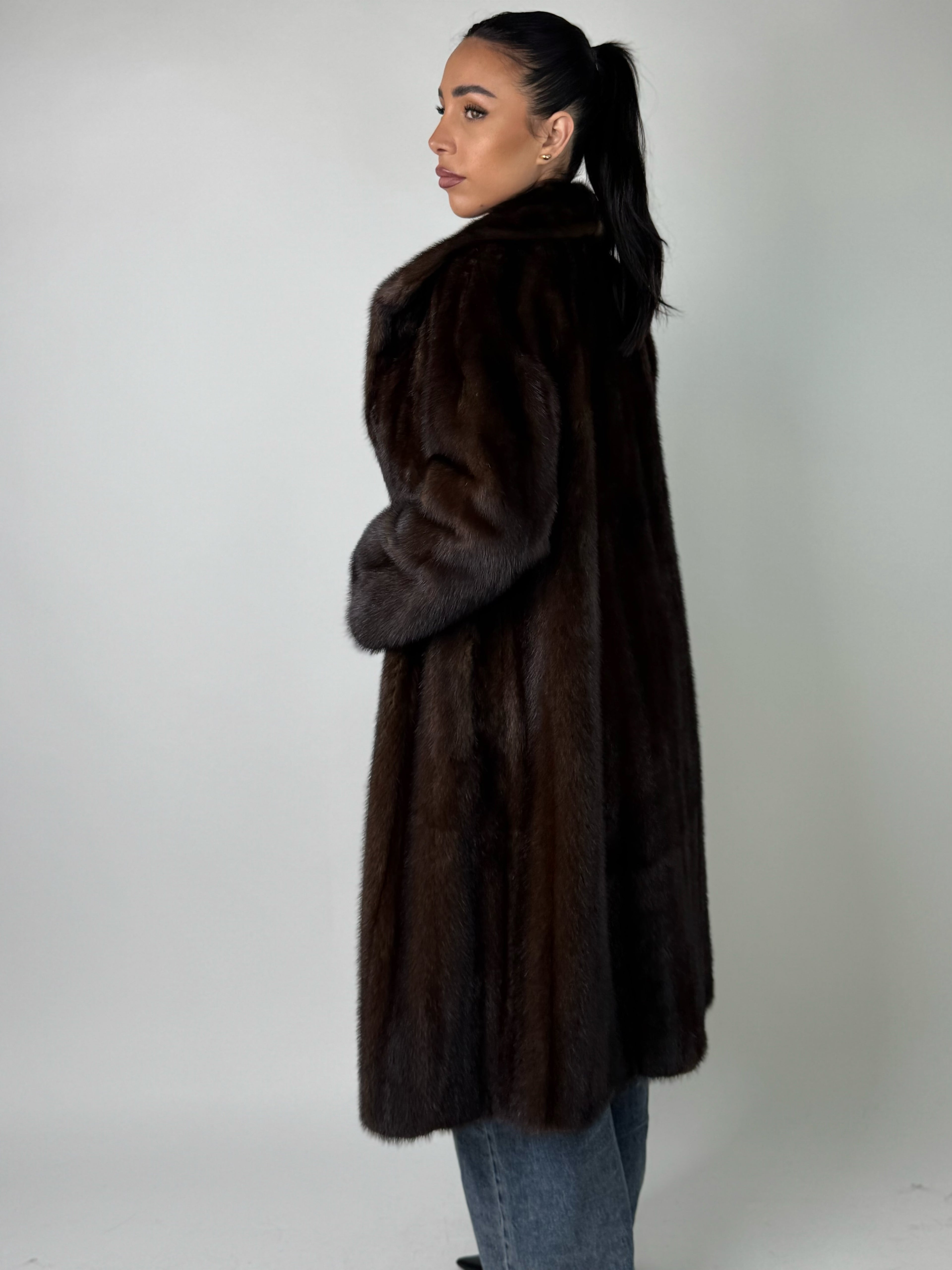 Cappotto in visone N572