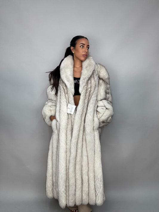 Silver fox jacket