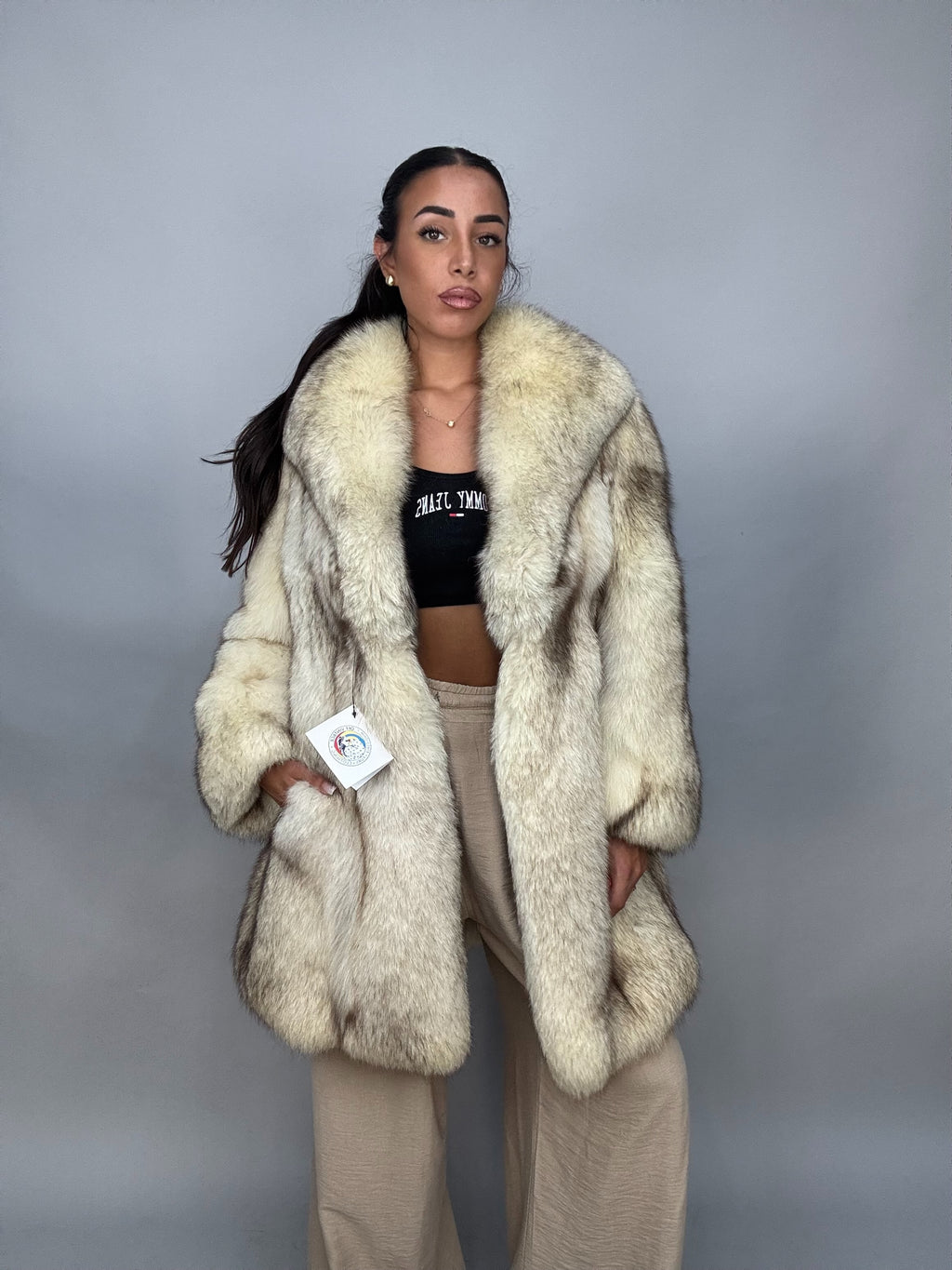 Giacca in volpe della groenlandia