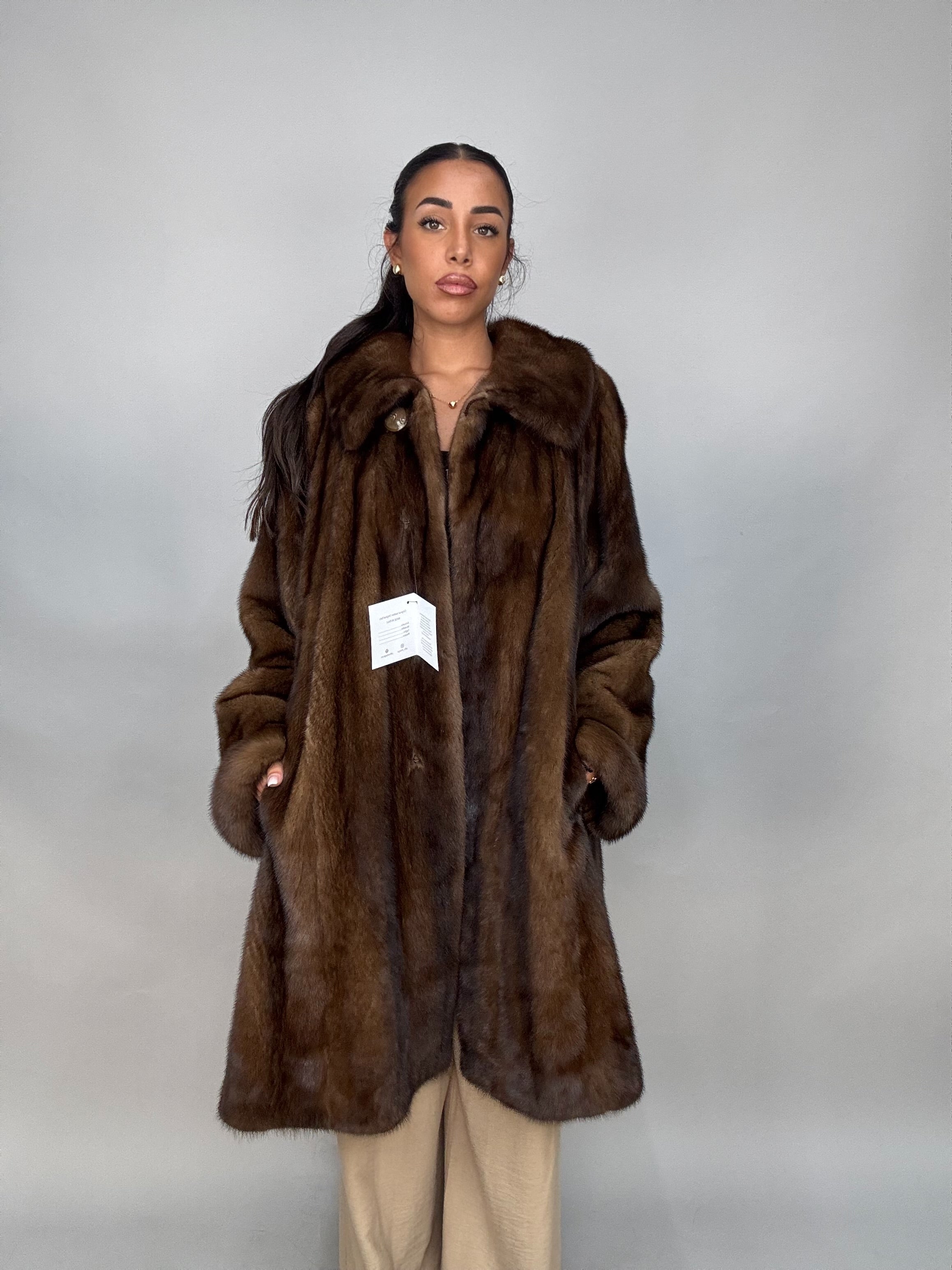 Cappotto in visone