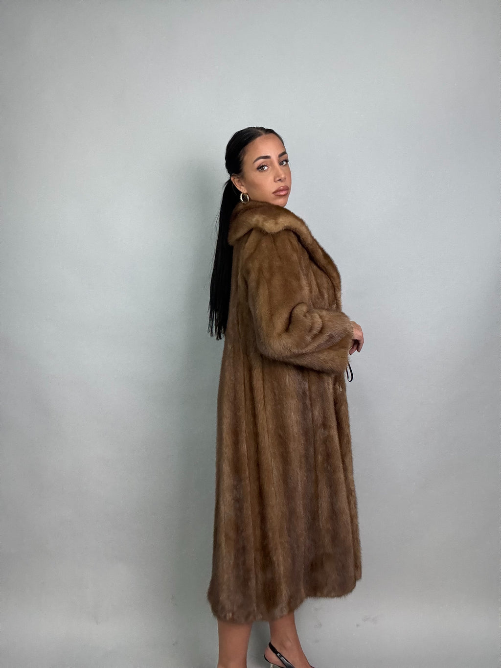 Cappotto in visone N349