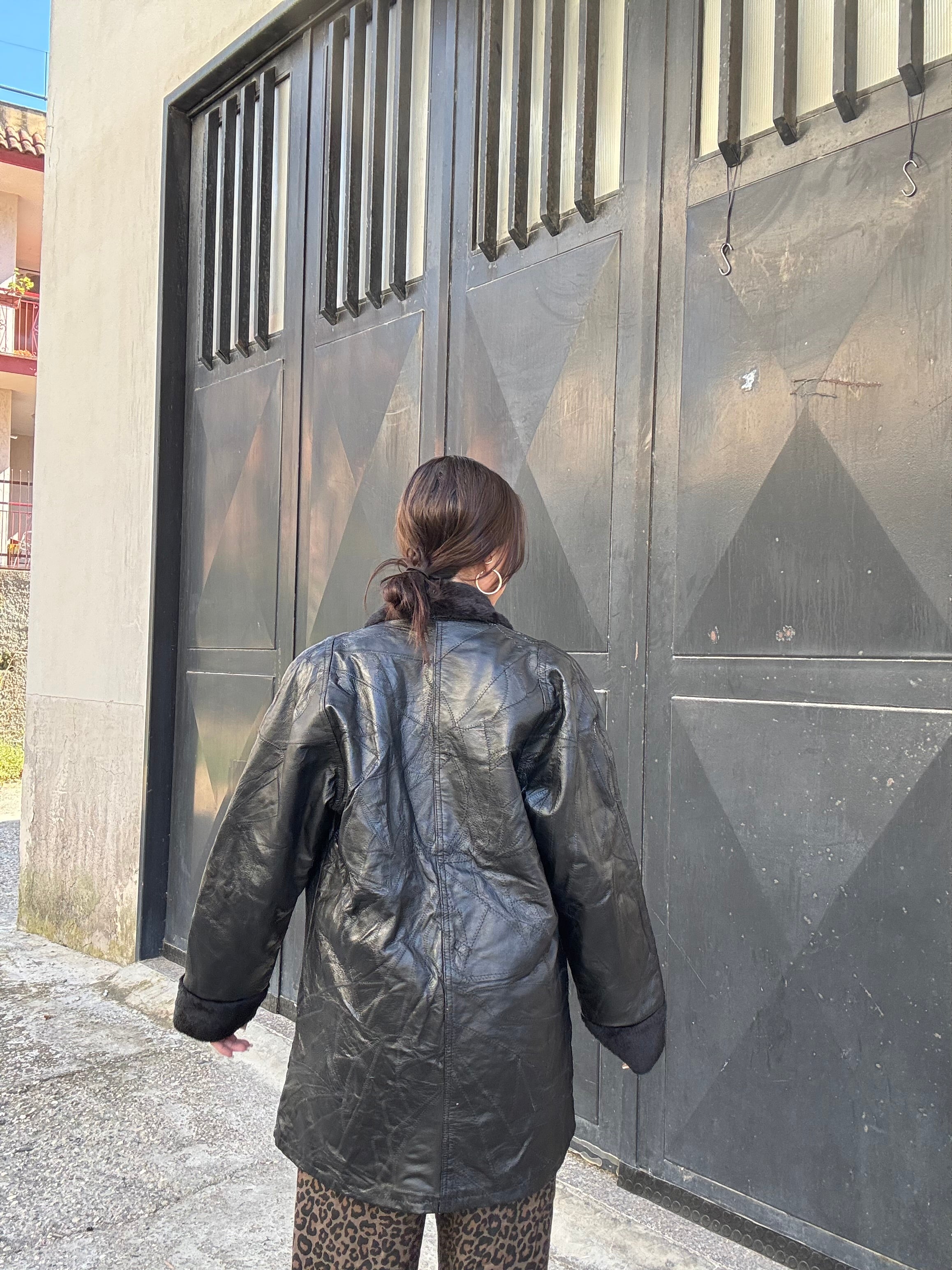 Giacca in pelle