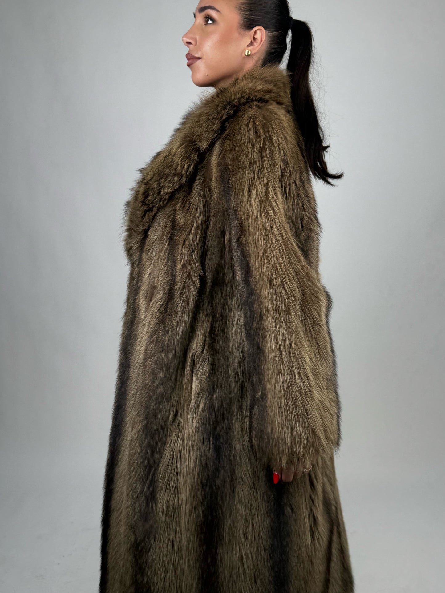 Cappotto in marmotta N529