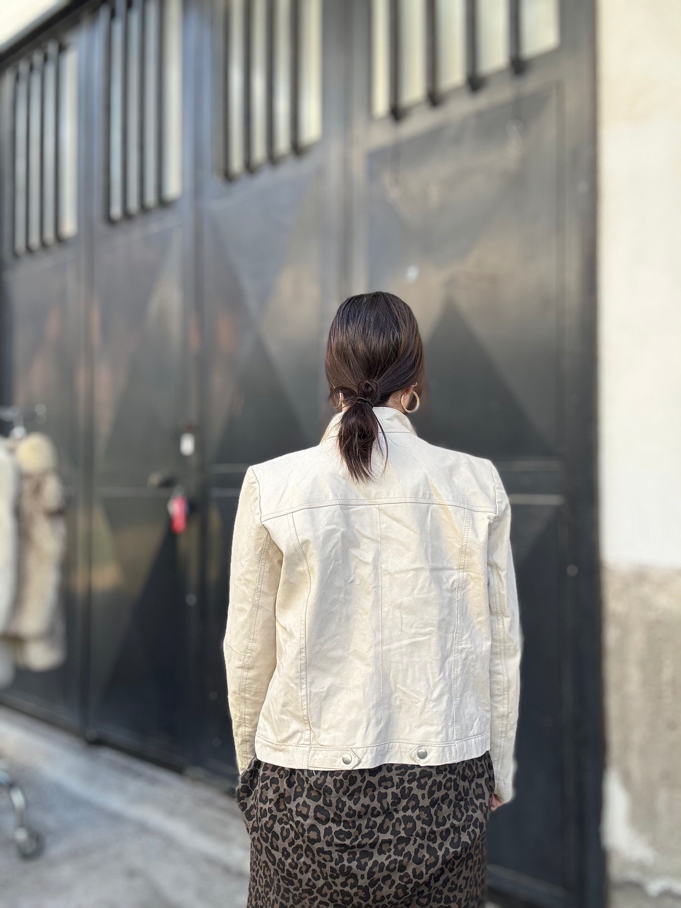Chiodo in pelle