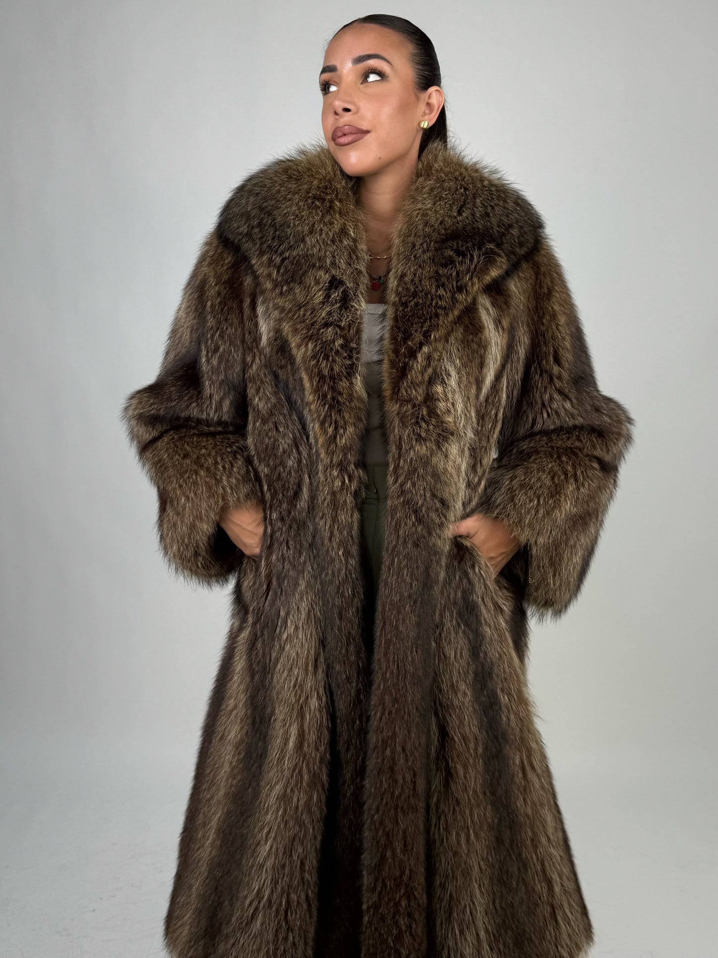 Cappotto in marmotta N534