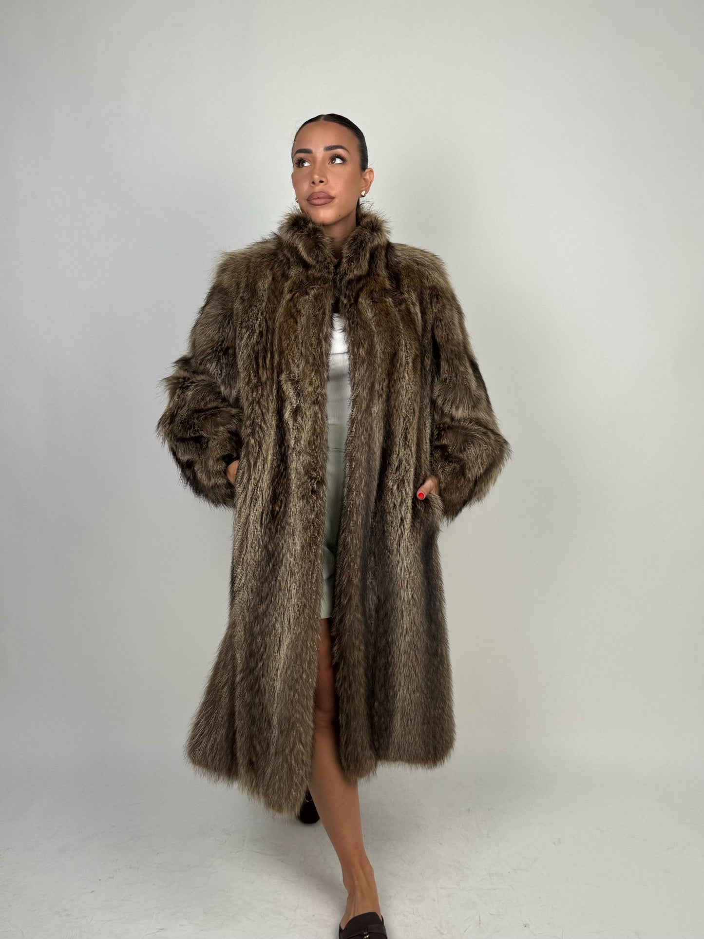 Cappotto in marmotta N535