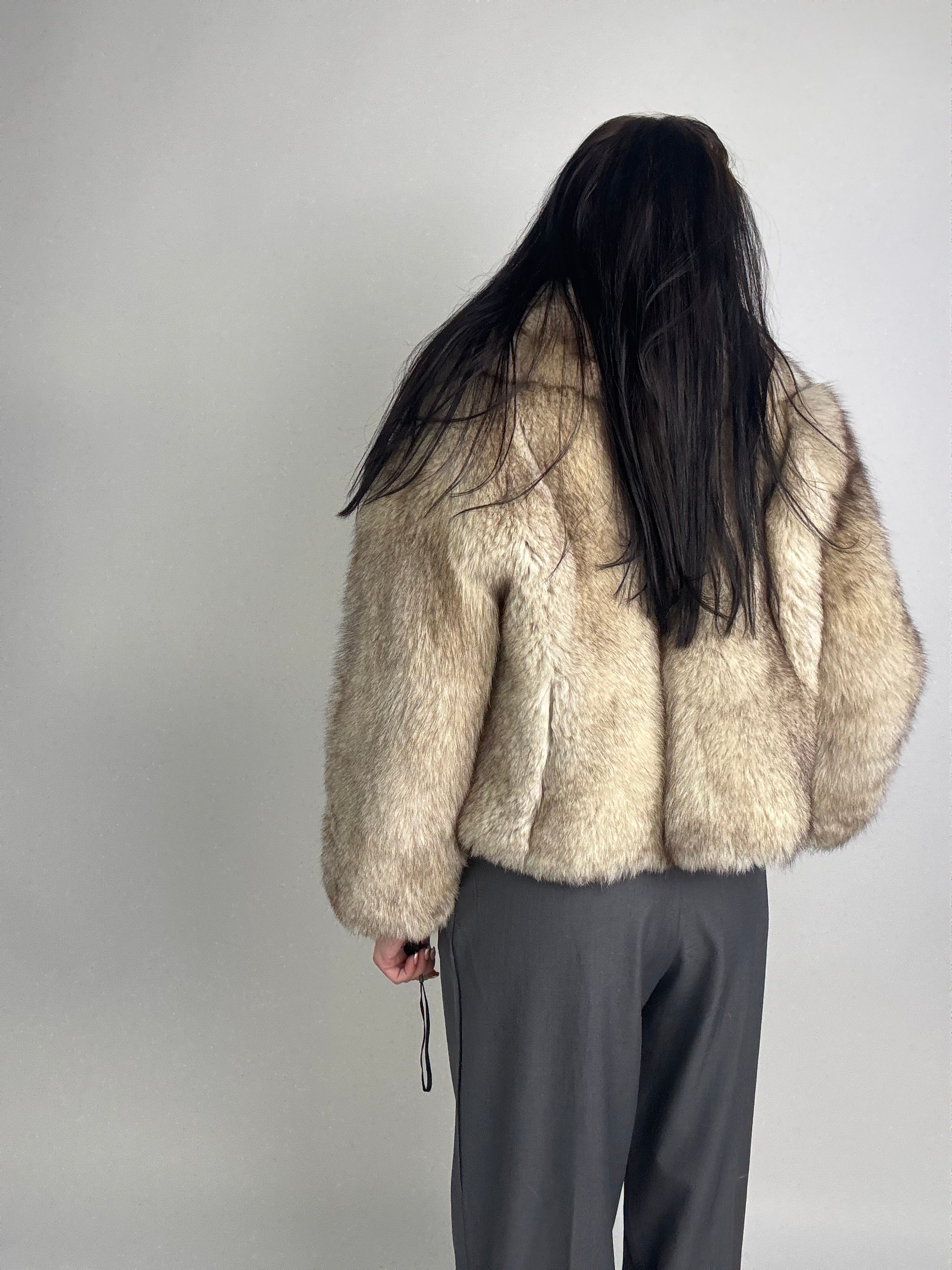 Mink Bomber Jacket