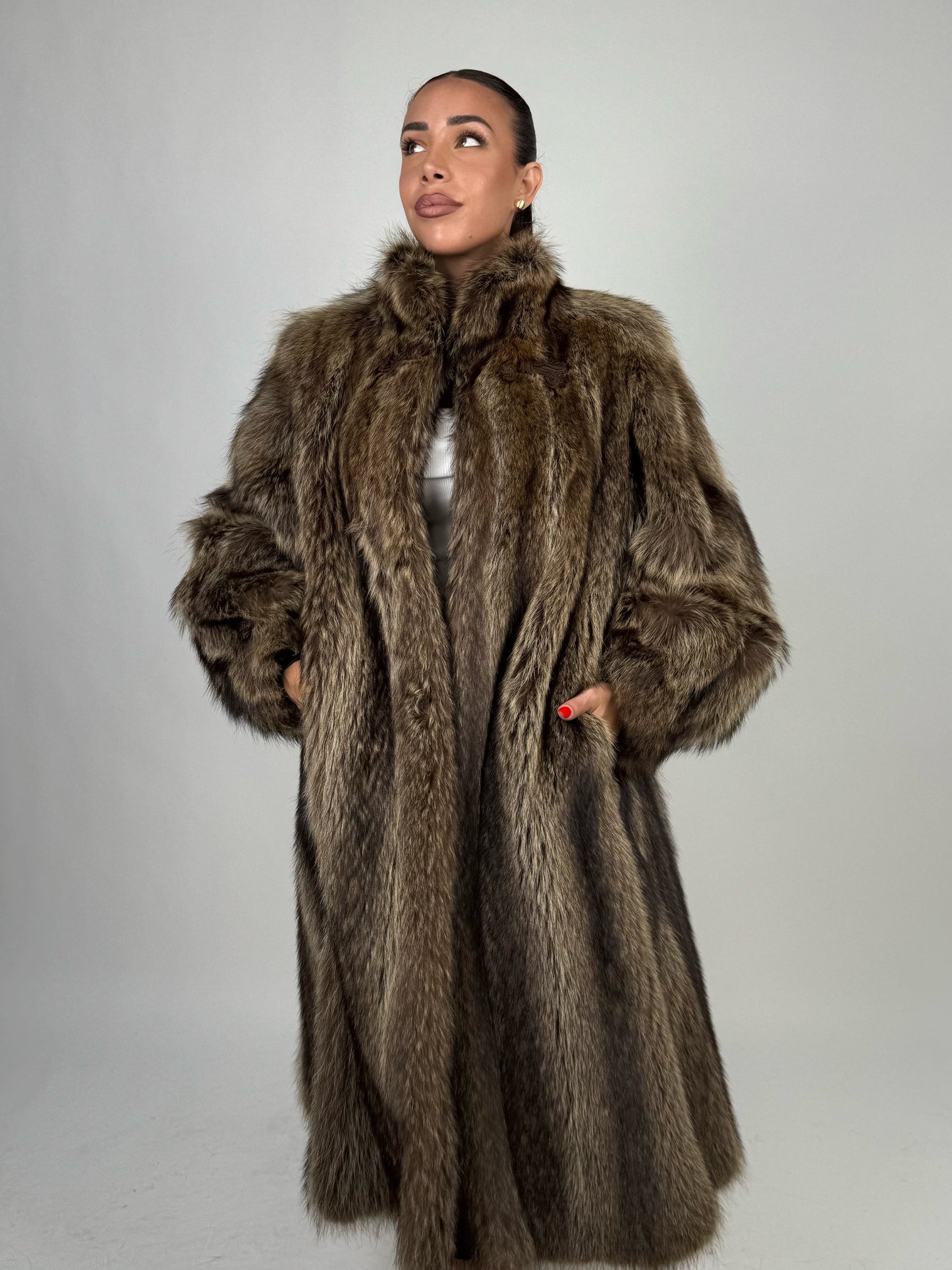 Cappotto in marmotta N535