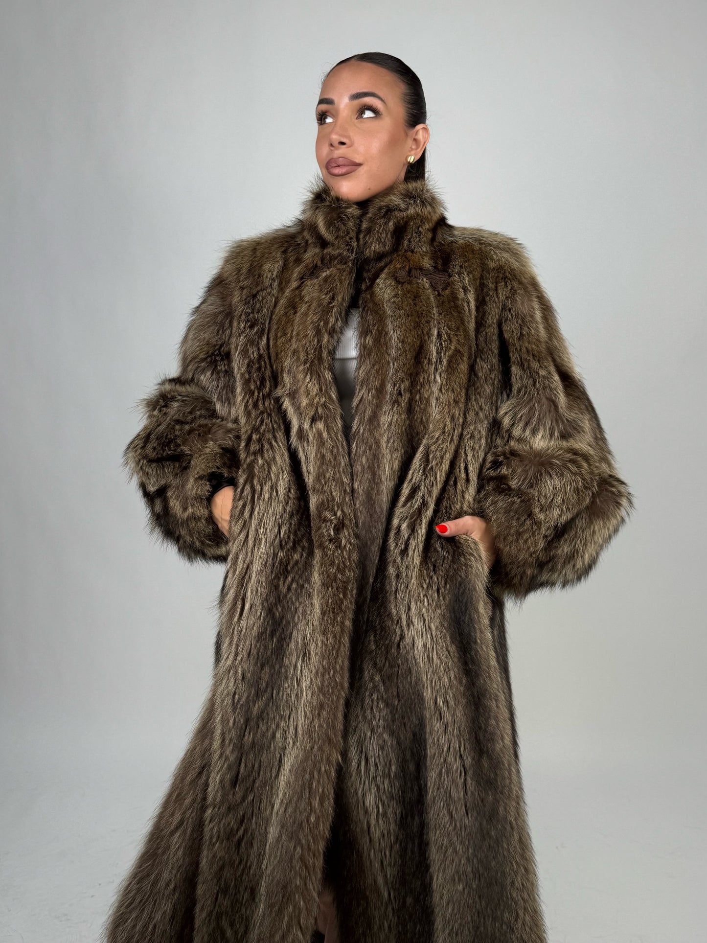 Cappotto in marmotta N535