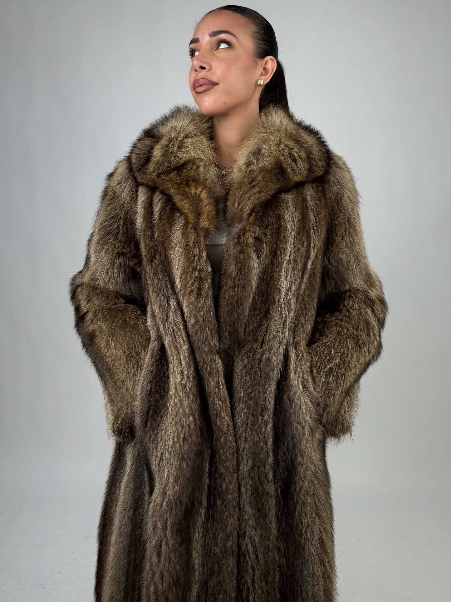 Cappotto in marmotta N537