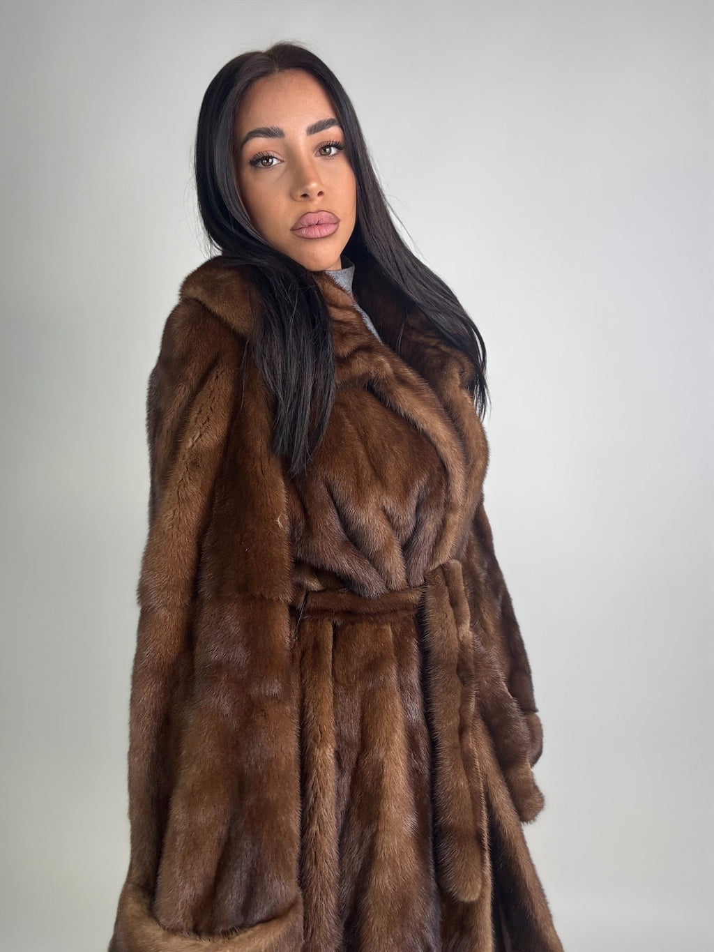 Cappotto in visone N472