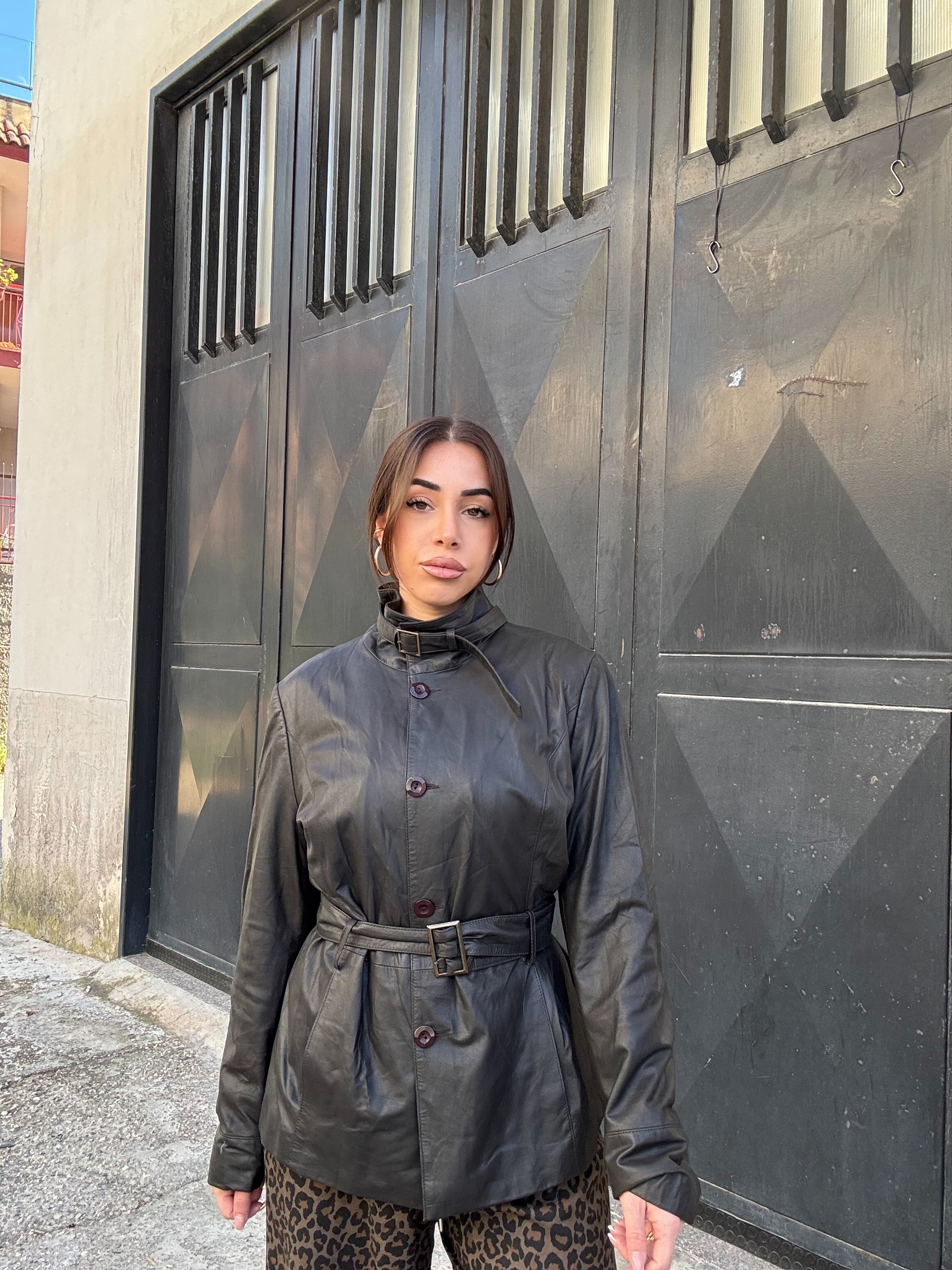 Giacca in pelle