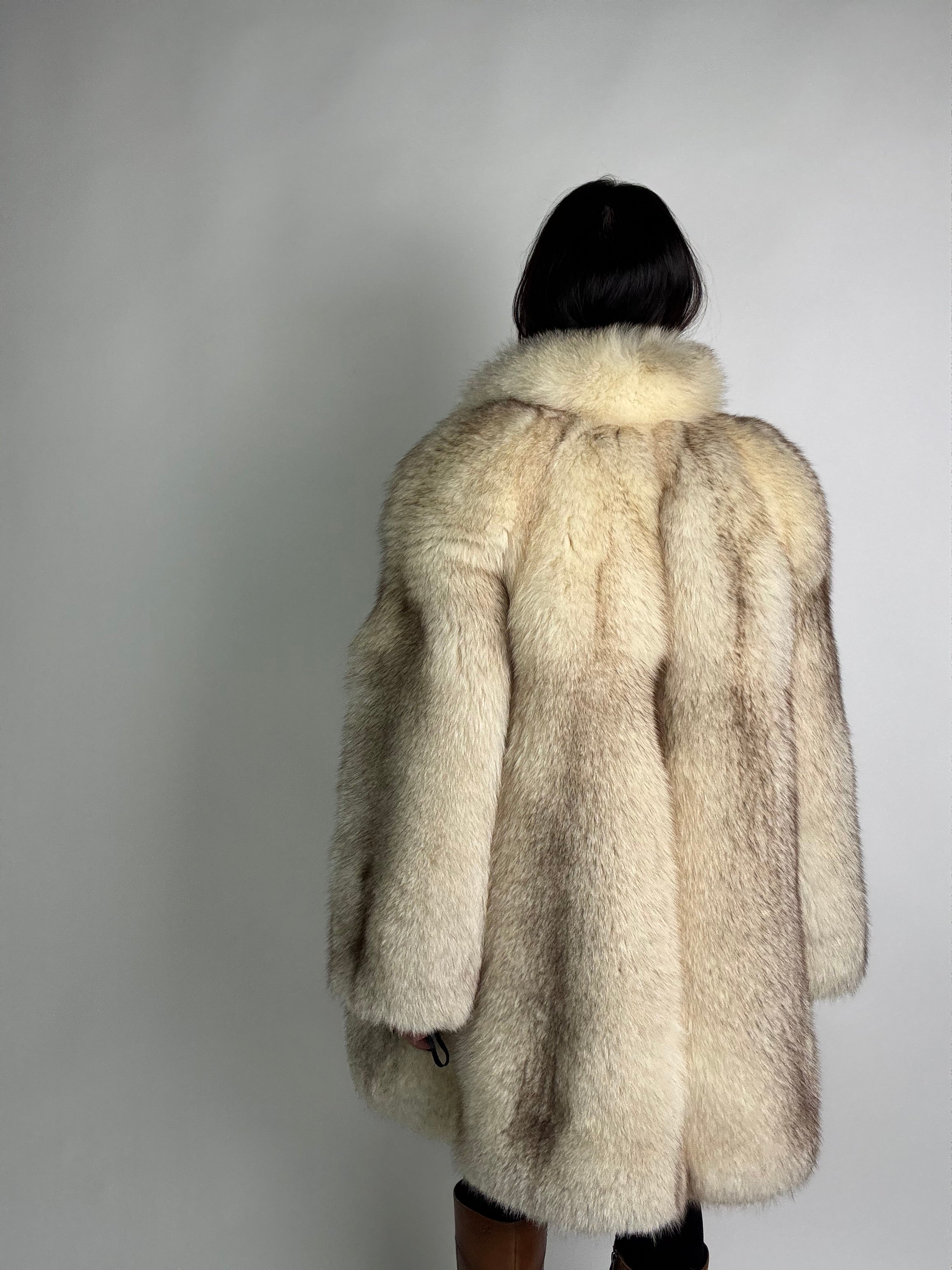 Giacca in volpe della groenlandia N87