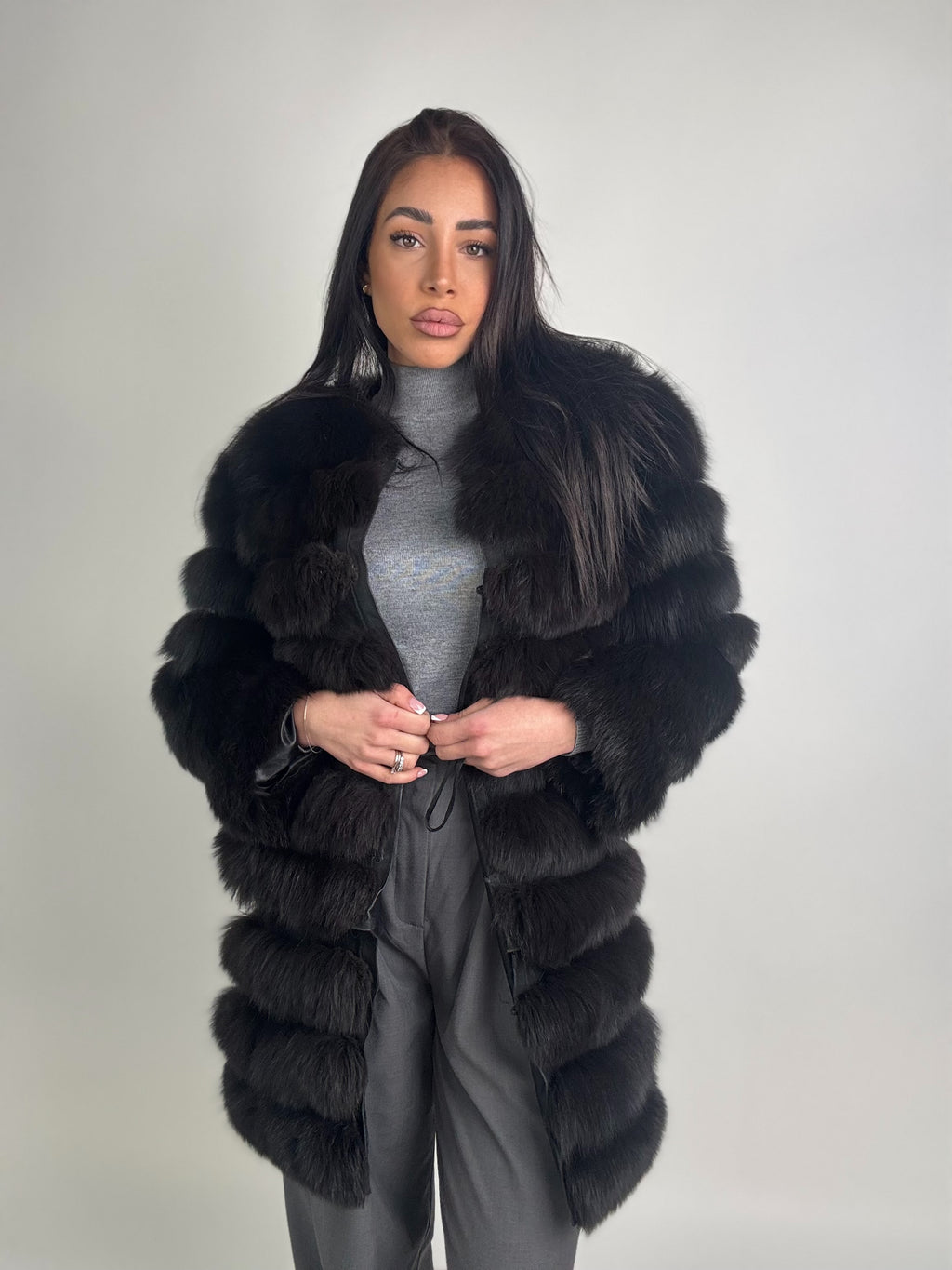 Mink Bomber Jacket