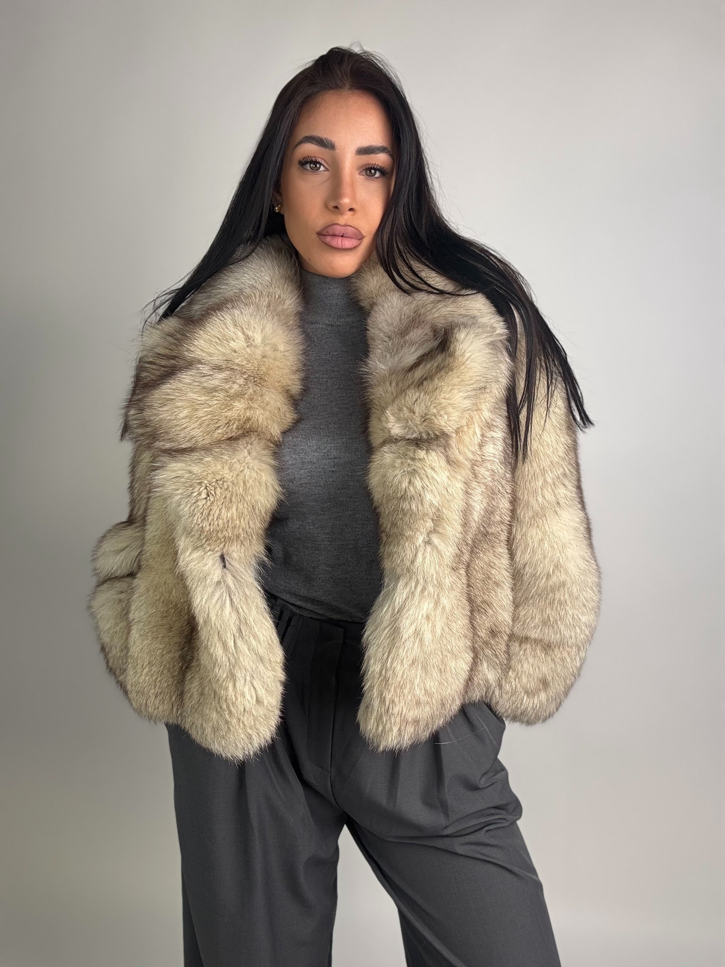 Mink Bomber Jacket