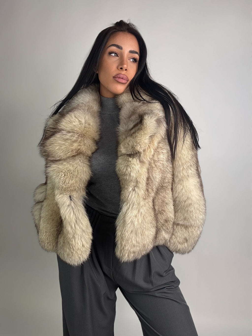 Mink Bomber Jacket