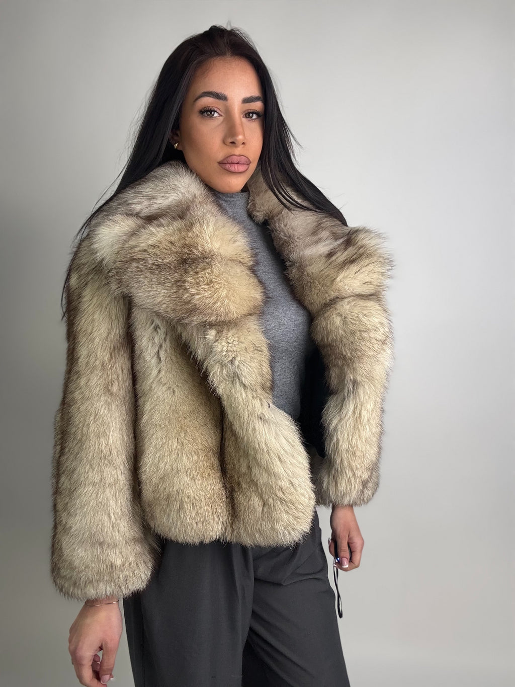 Mink Bomber Jacket