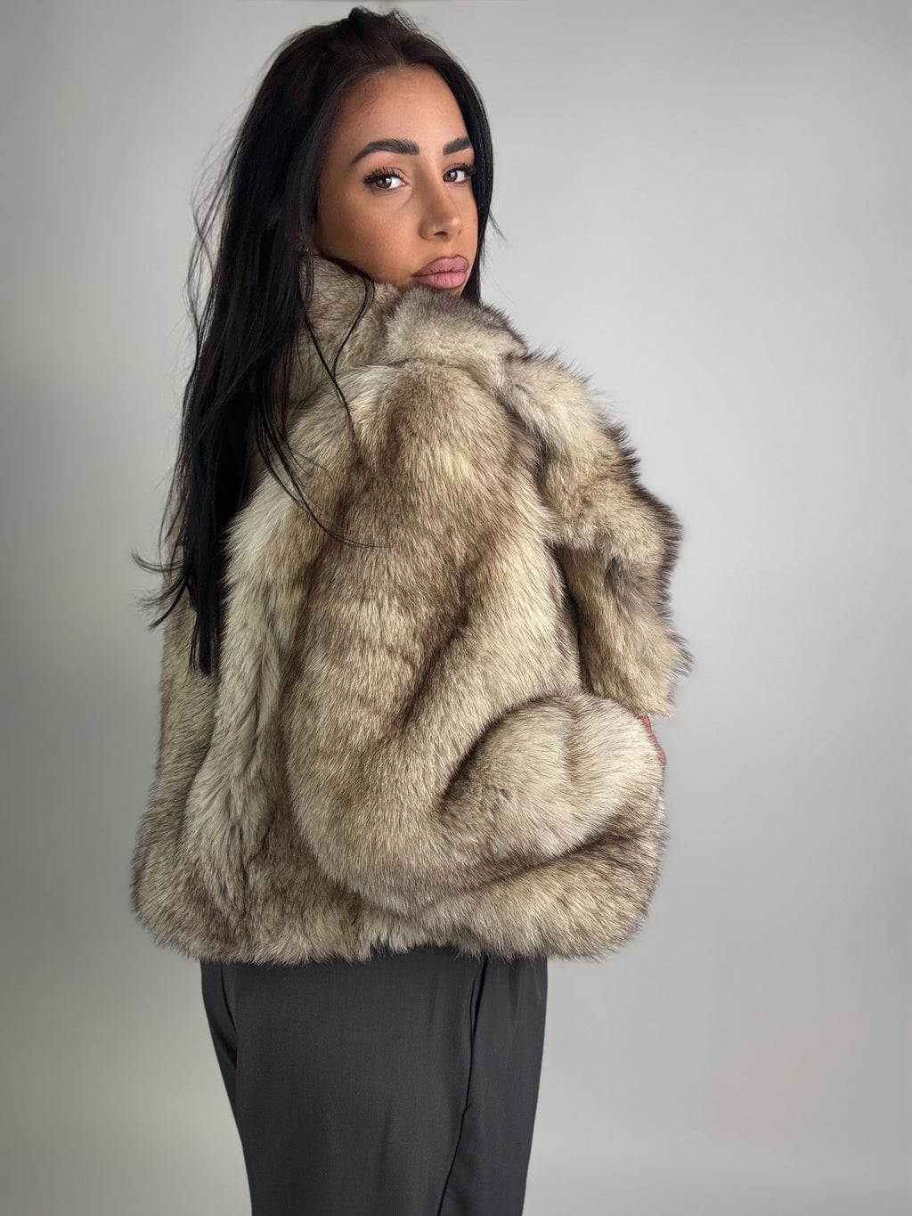 Mink Bomber Jacket