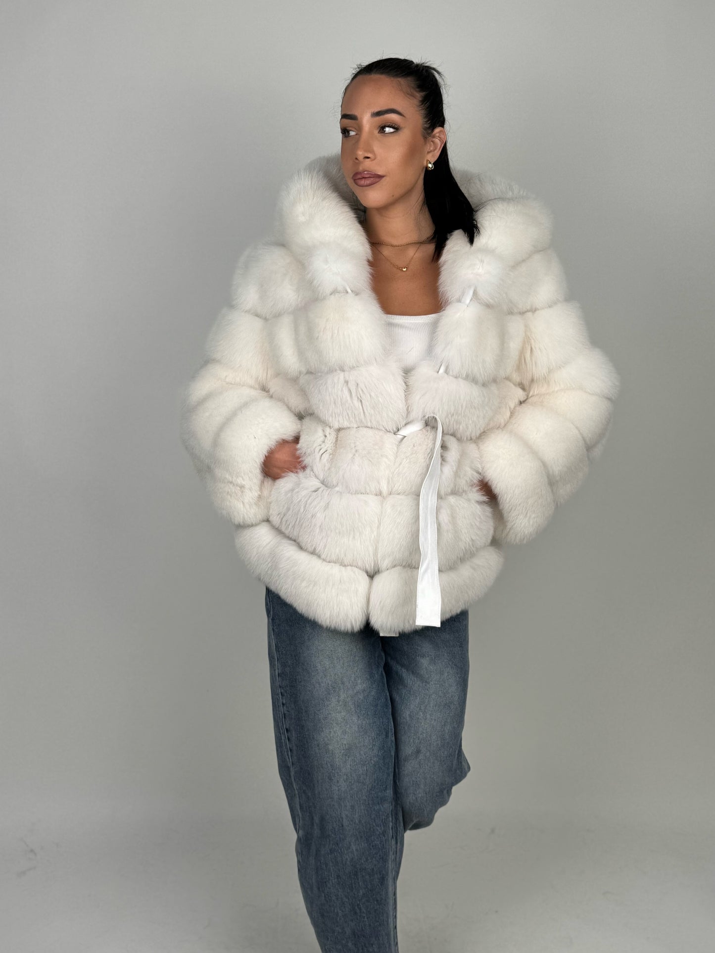 Mink Bomber Jacket