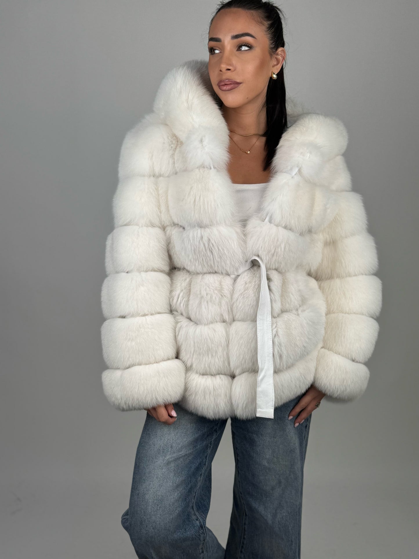 Mink Bomber Jacket