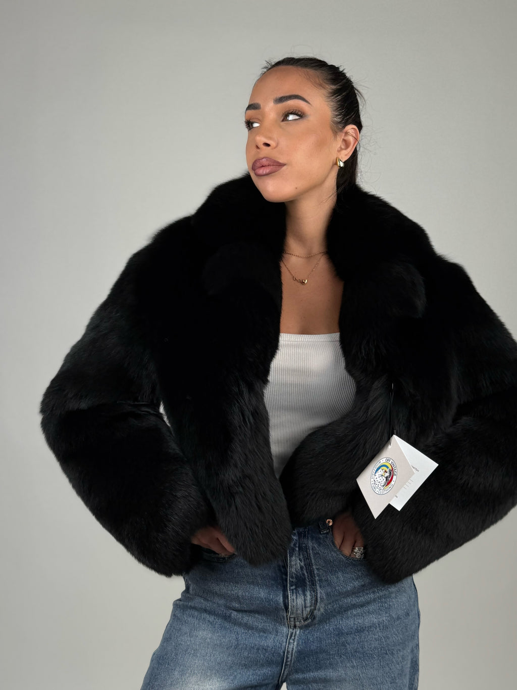 Mink Bomber Jacket