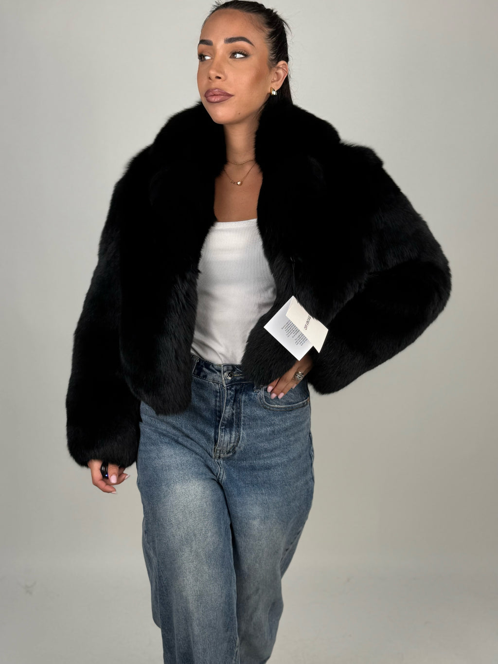 Mink Bomber Jacket