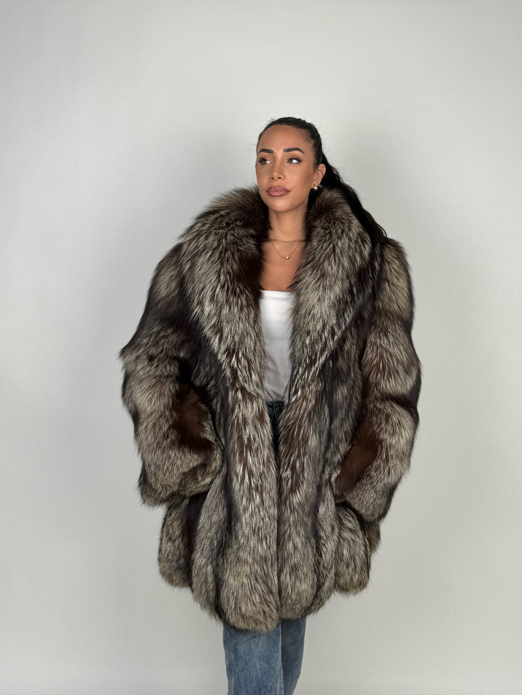 Mink Bomber Jacket