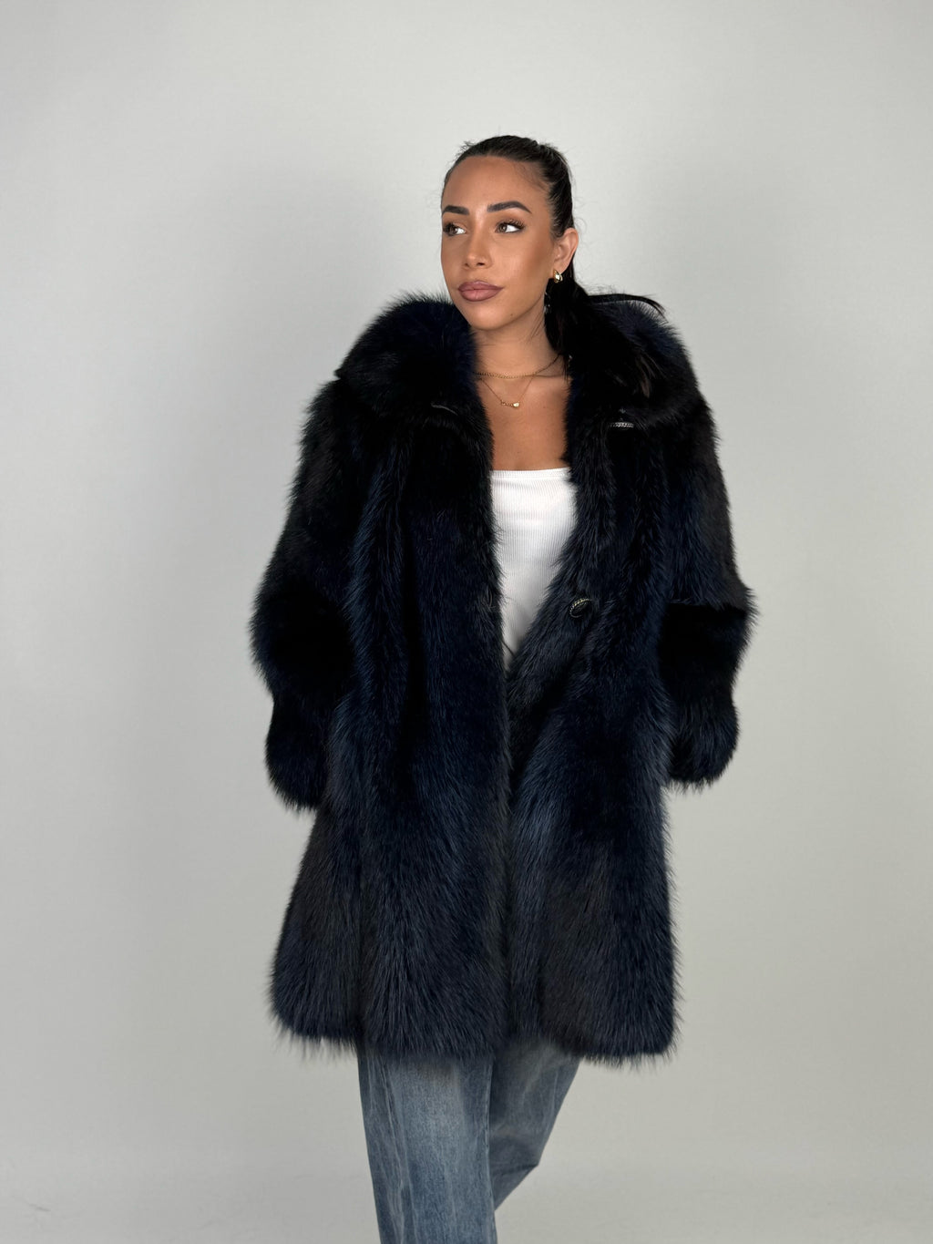 Mink Bomber Jacket