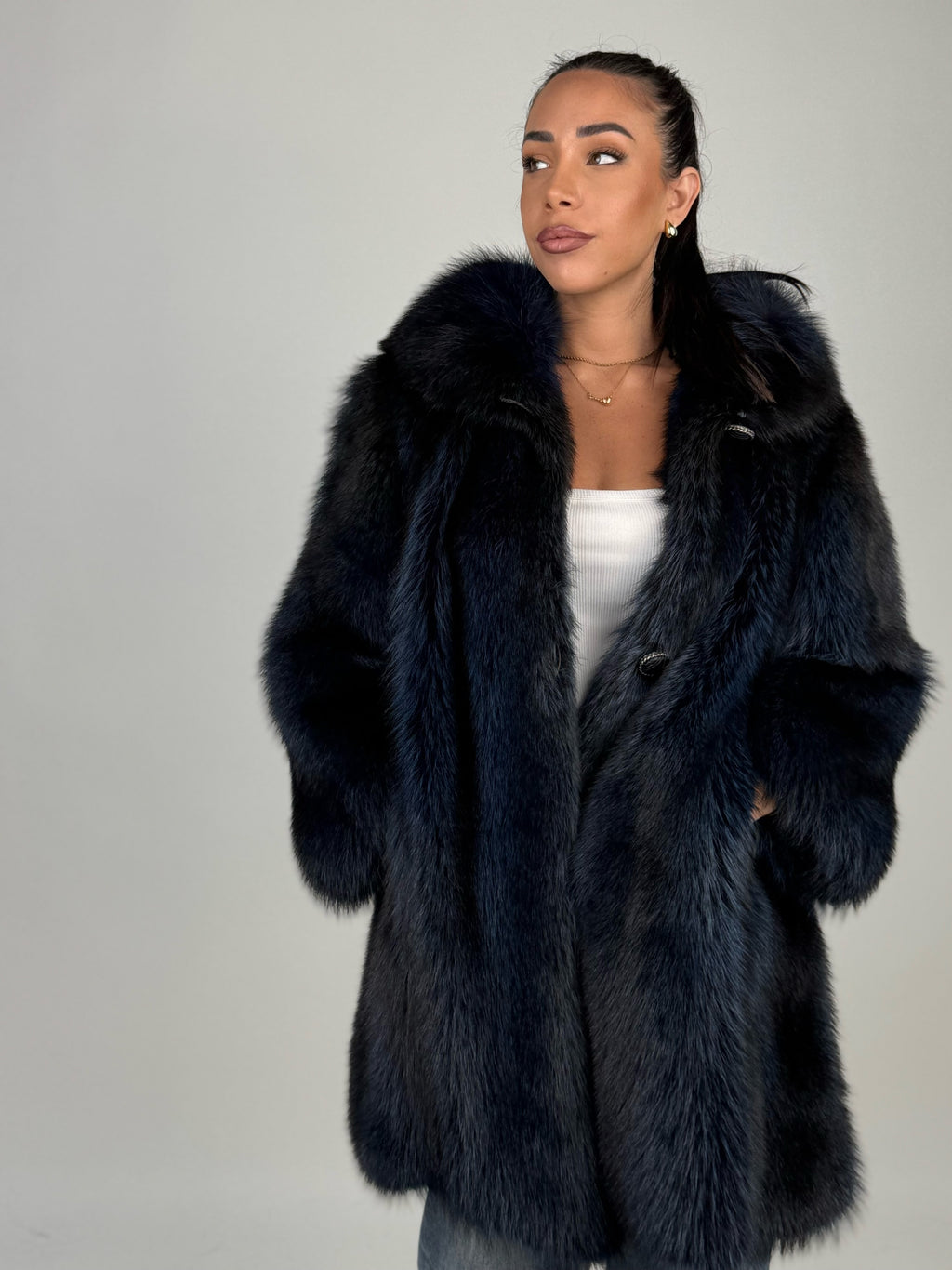 Mink Bomber Jacket