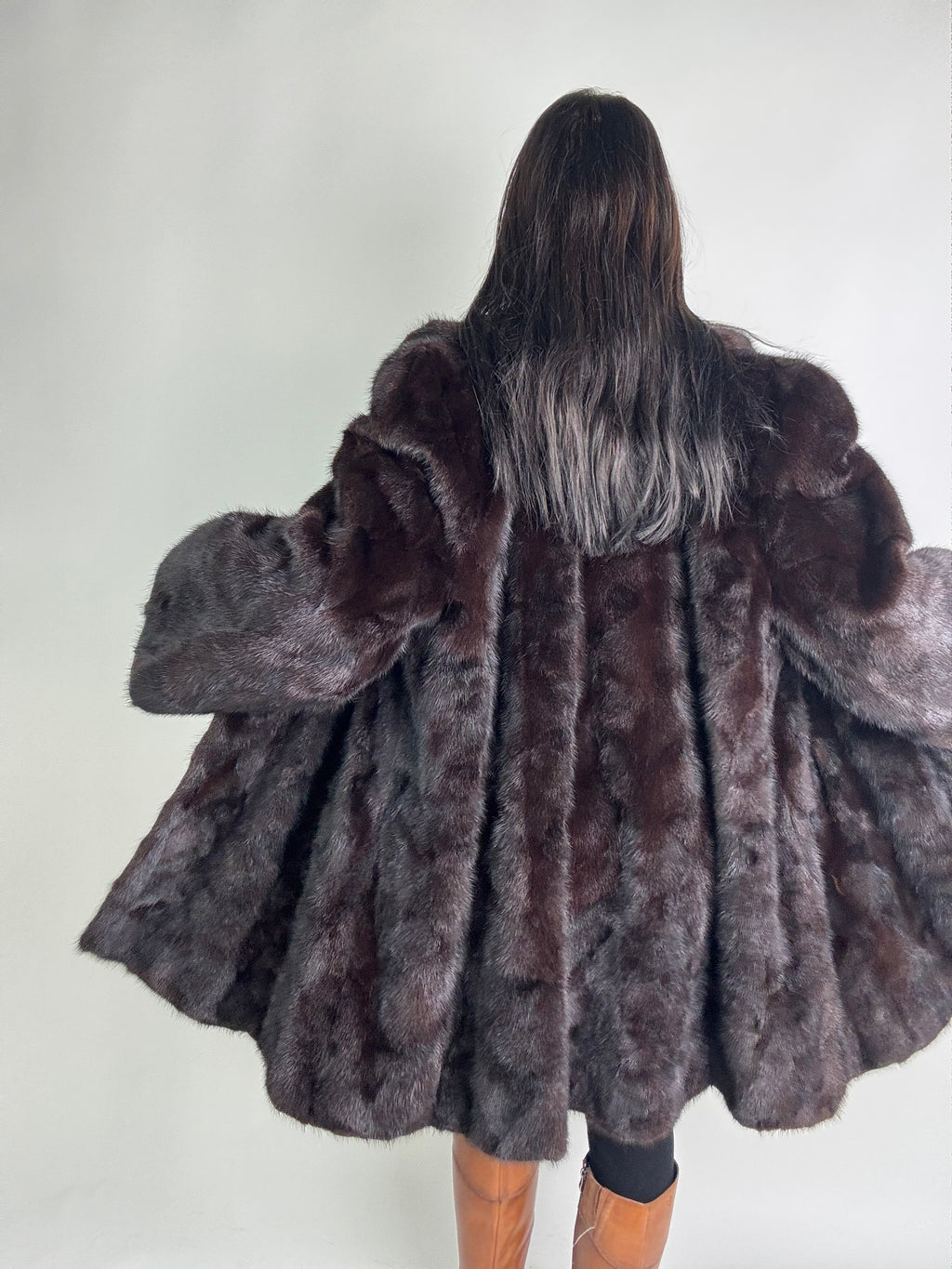 Cappotto in visone N412