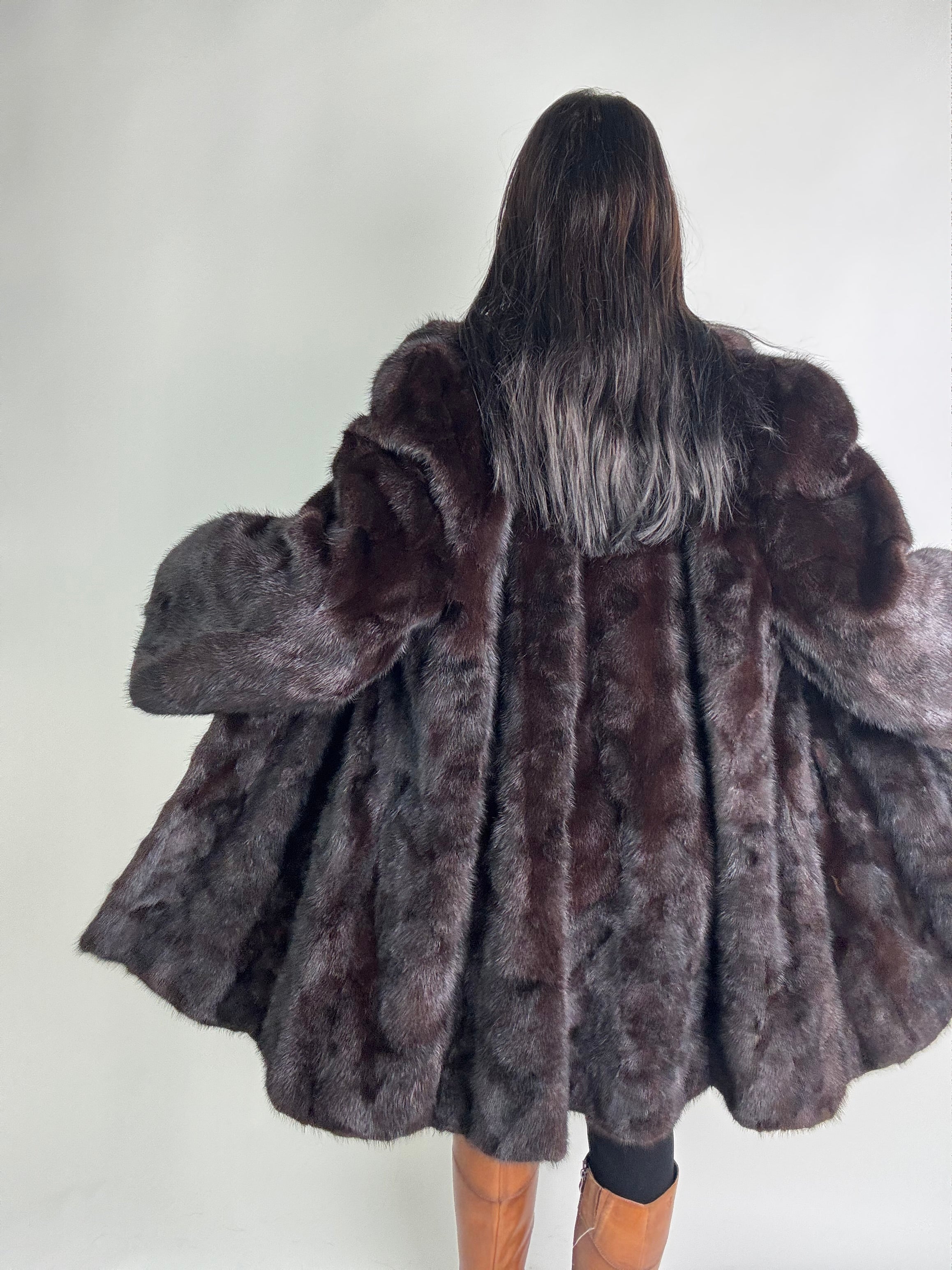 Cappotto in visone N412