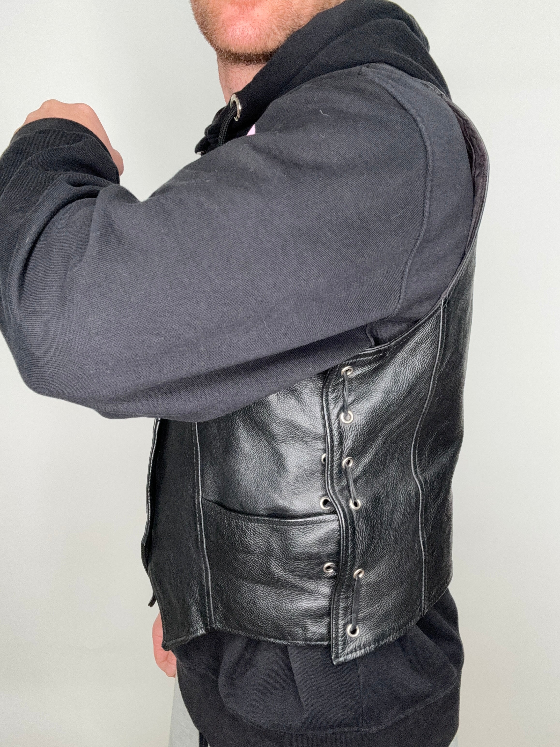Panciotto in pelle Armand D'Armand