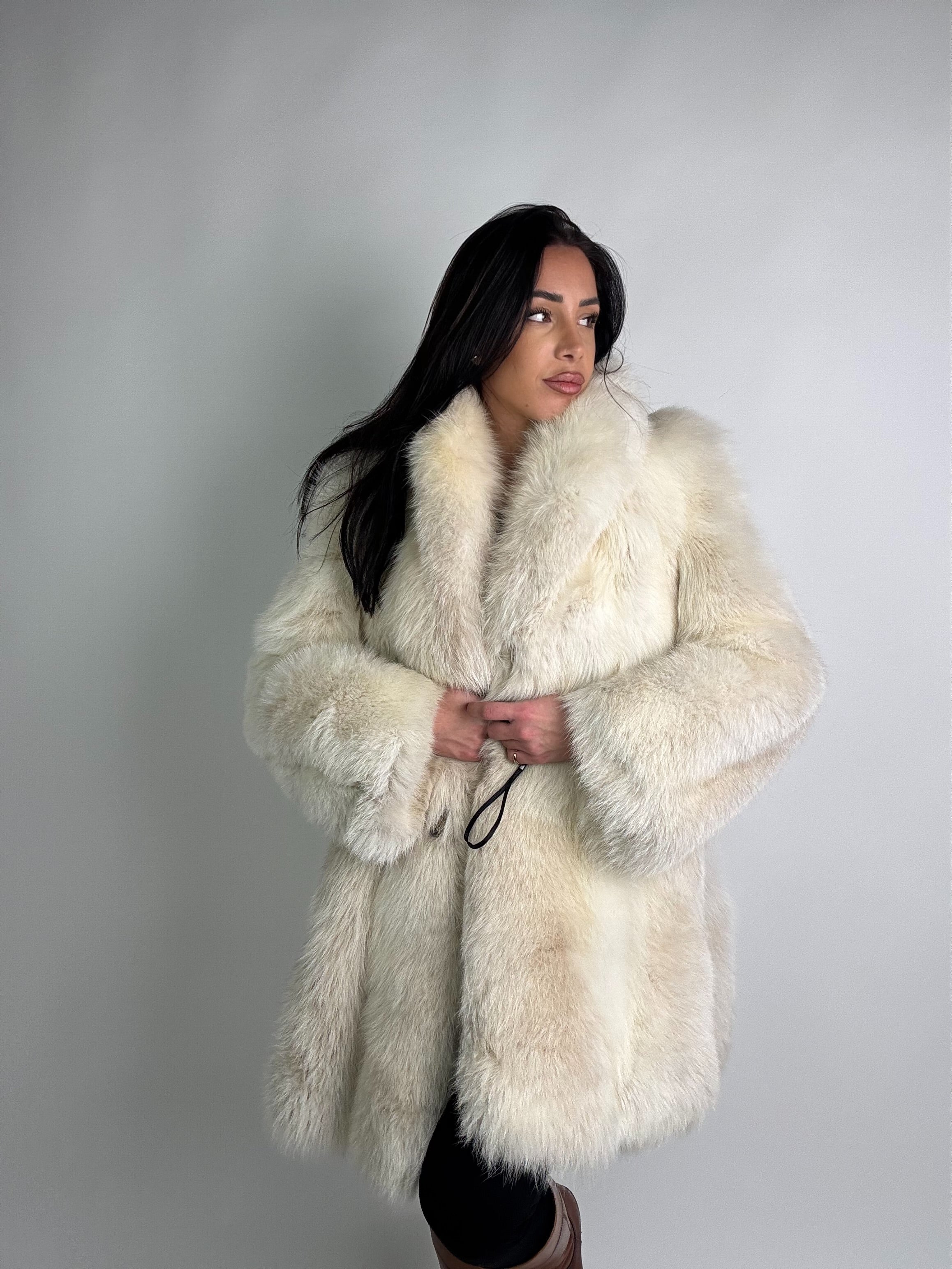 Giacca in volpe shadow N86
