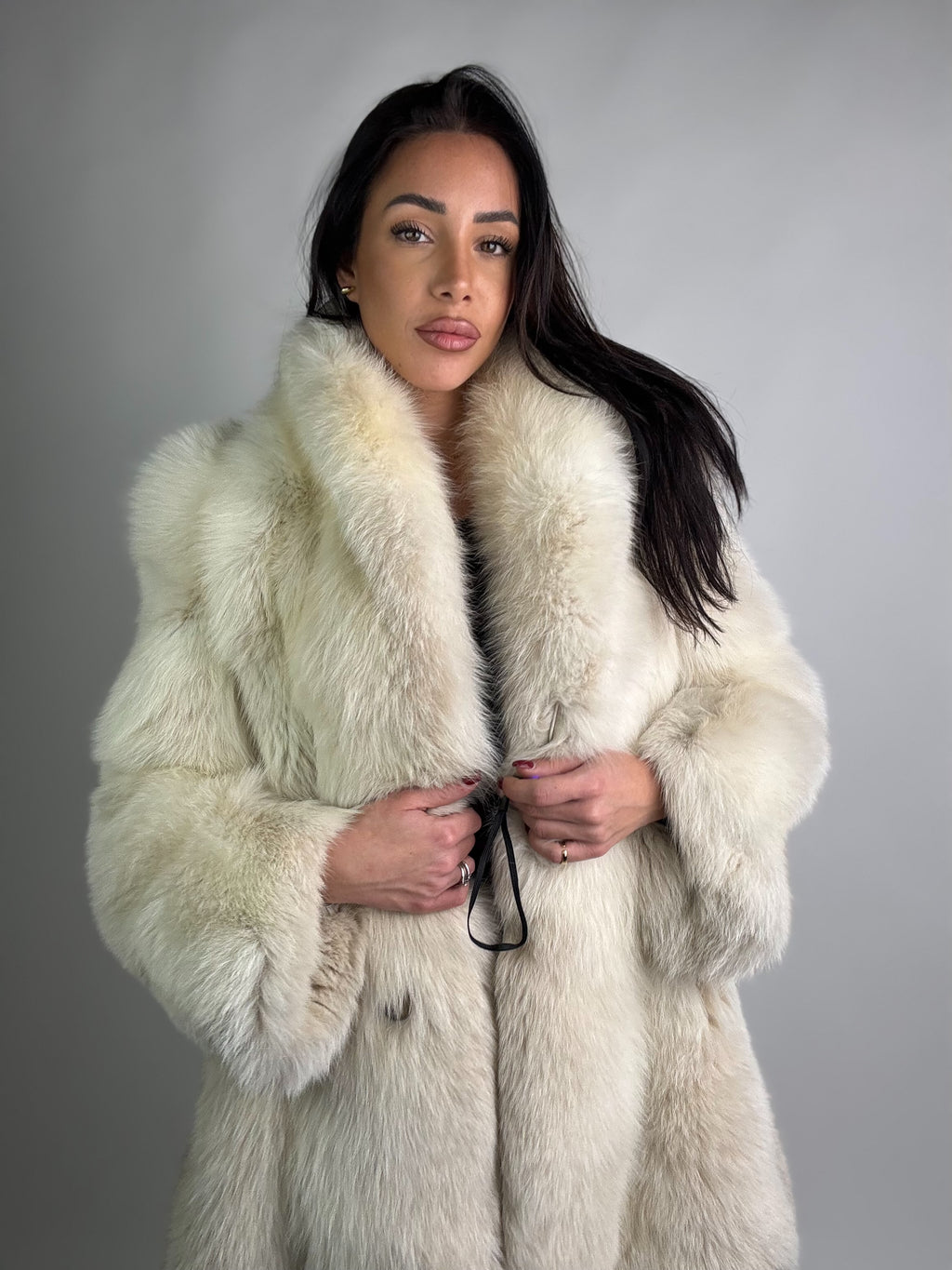 Giacca in volpe shadow N86