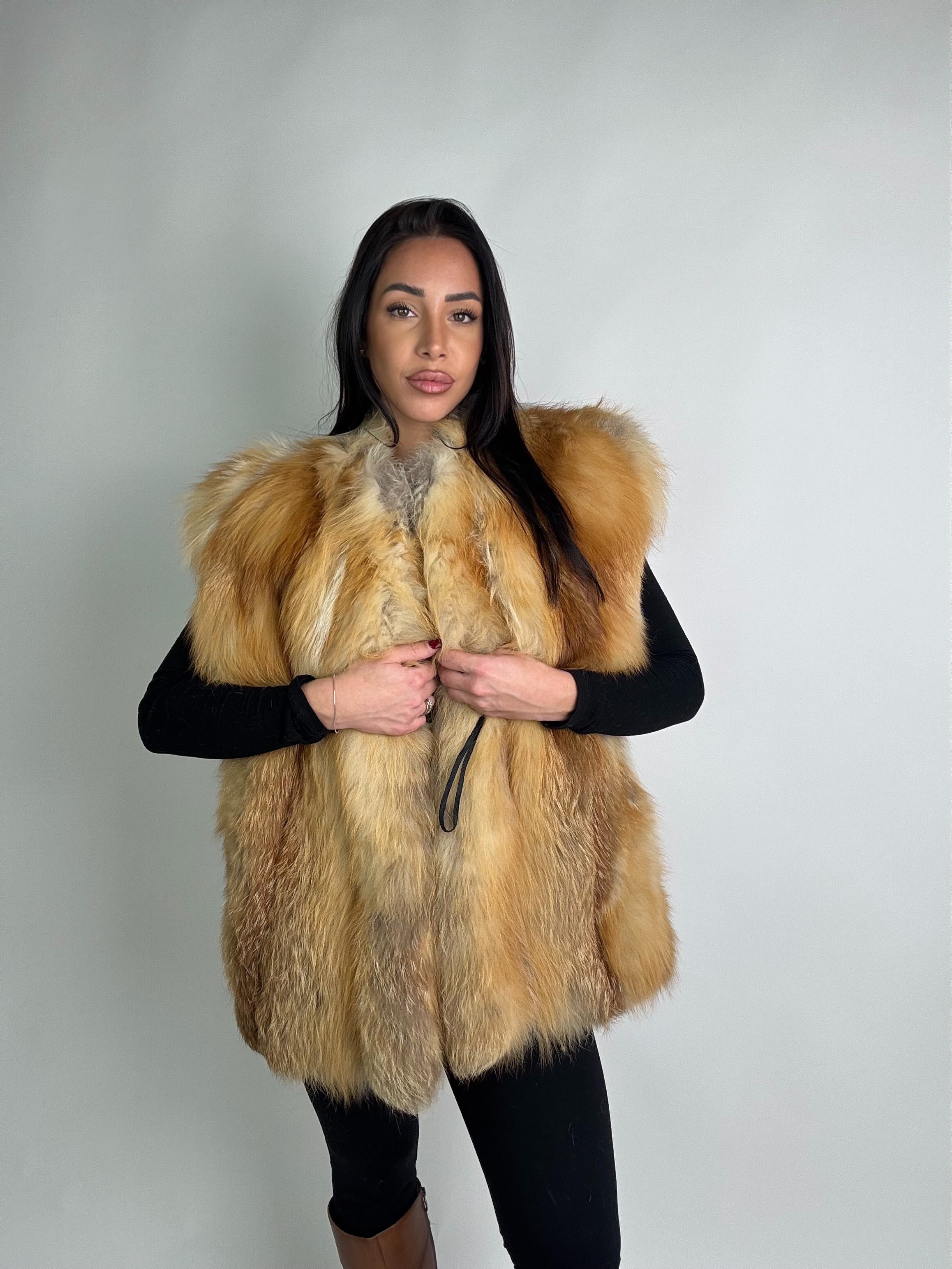 Smanicato in volpe golden N89