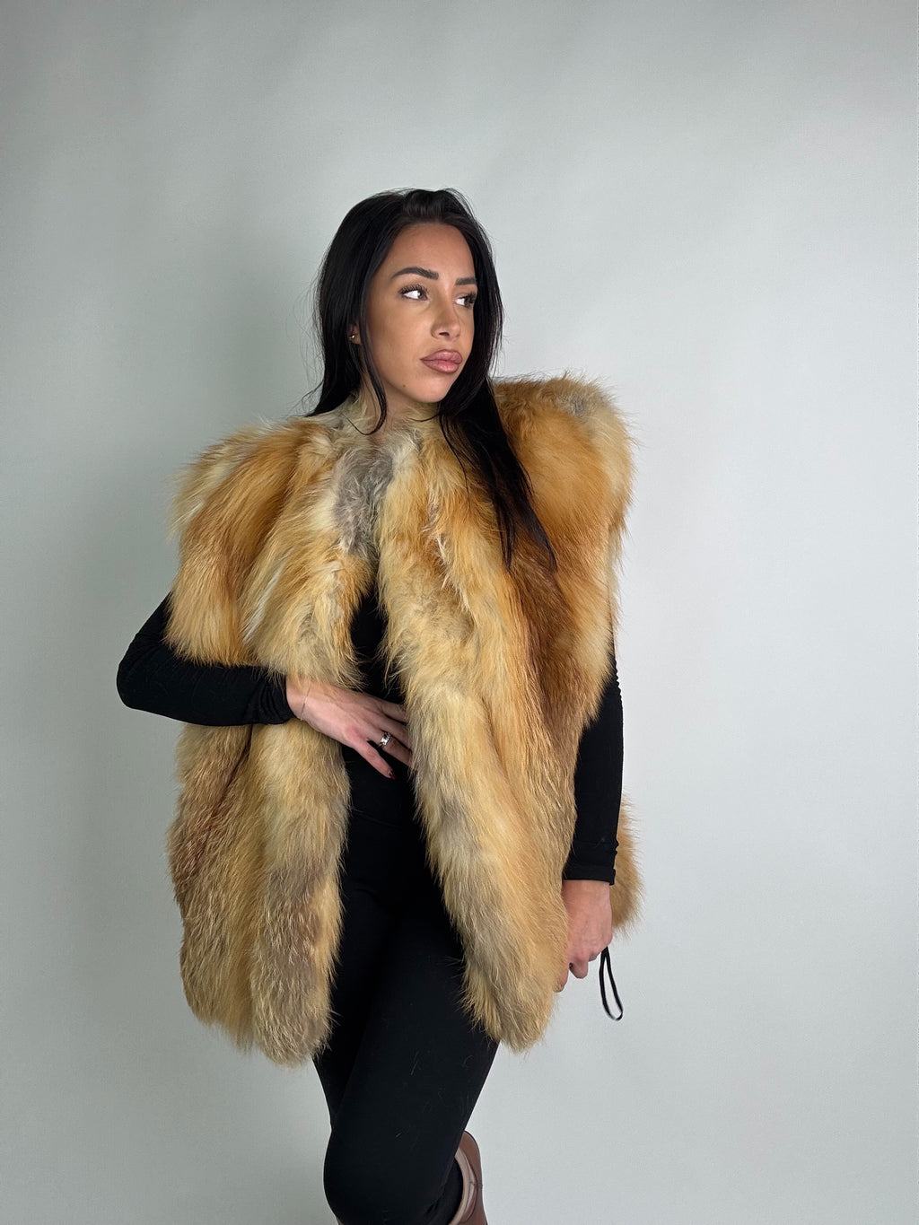 Smanicato in volpe golden N89