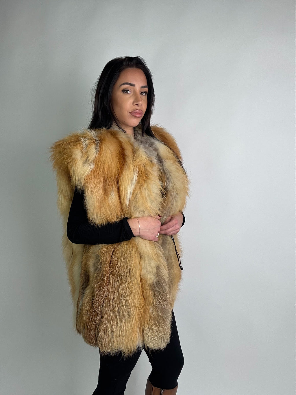 Smanicato in volpe golden N89