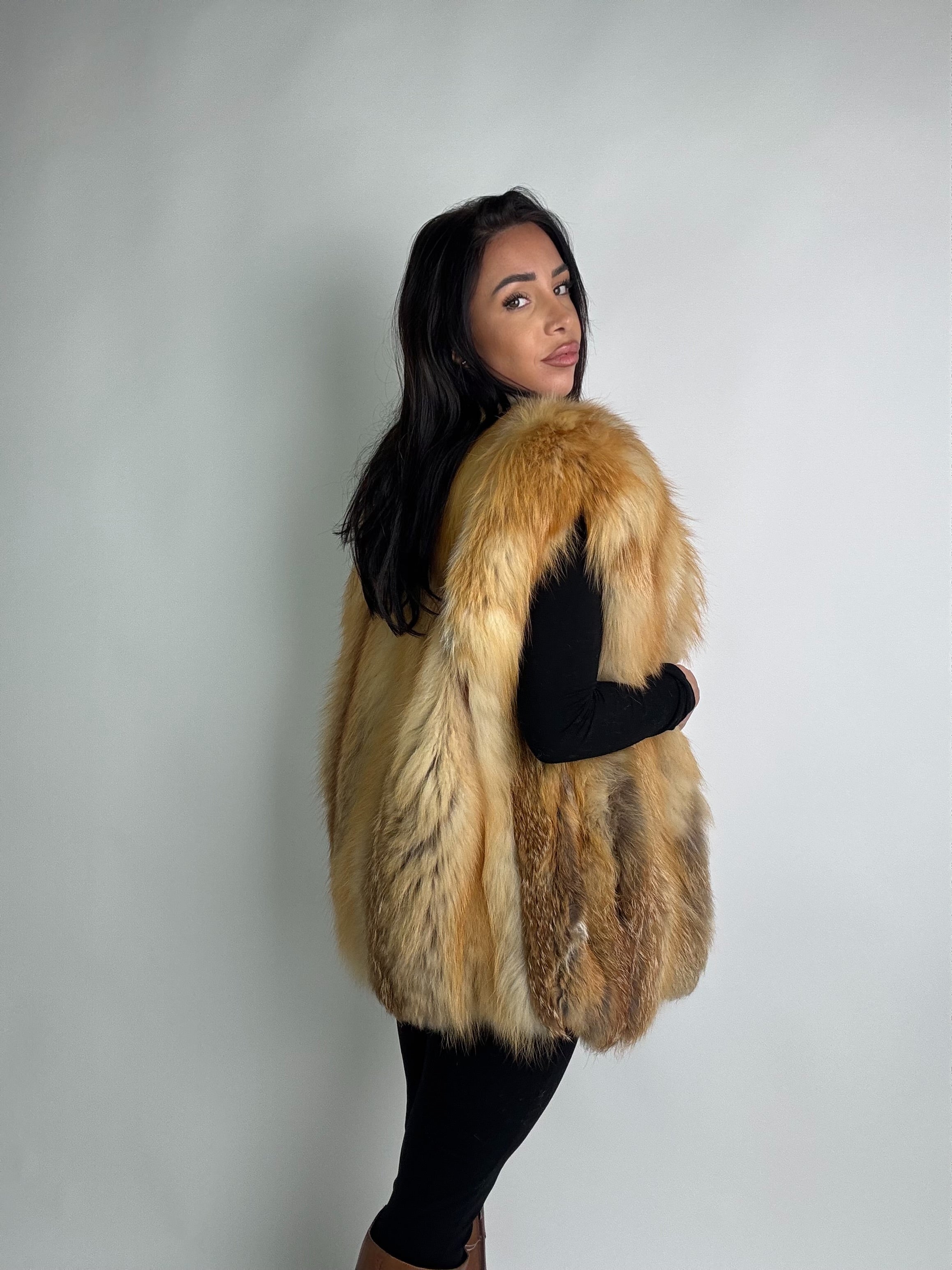 Smanicato in volpe golden N89