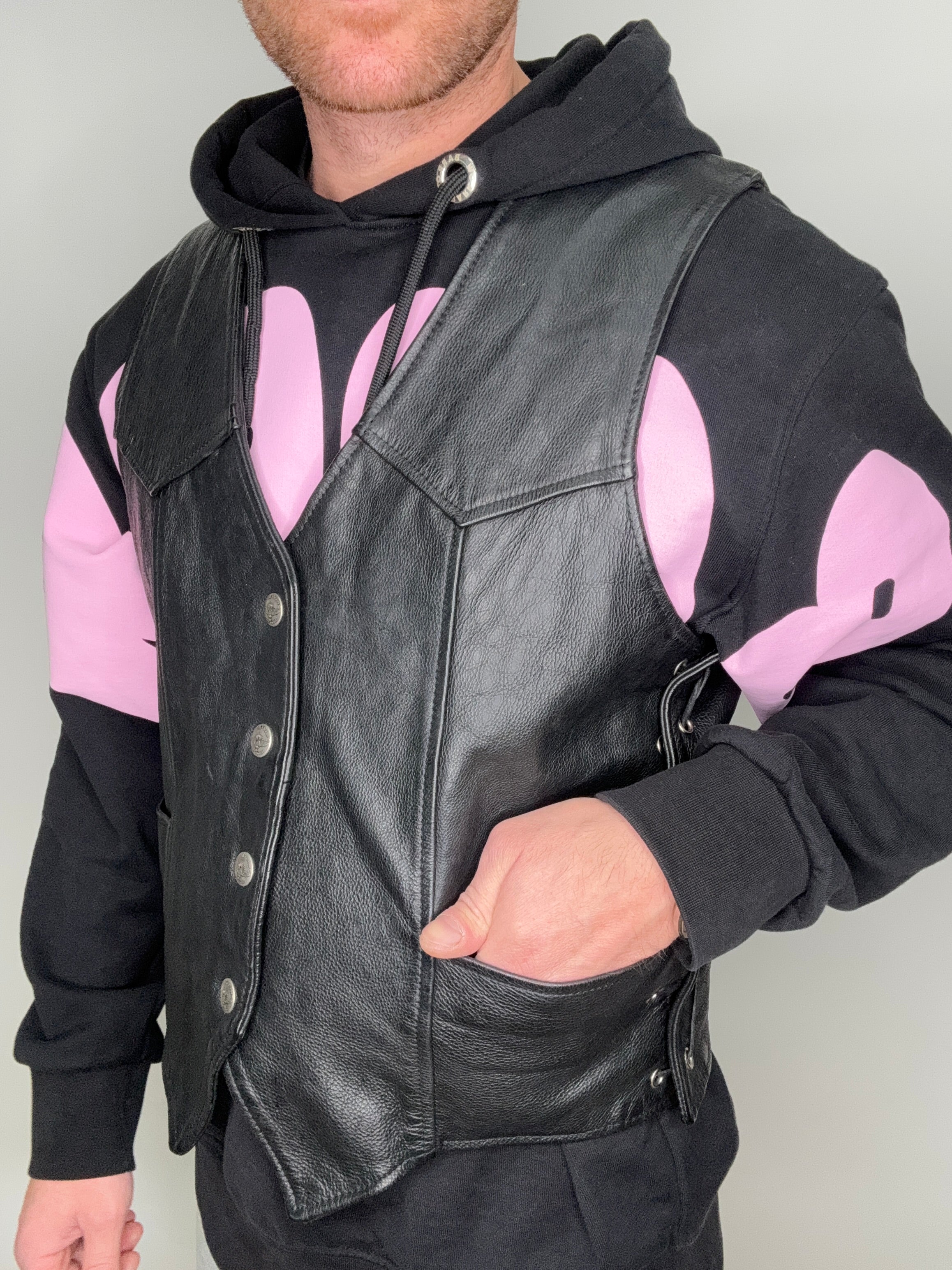 Panciotto in pelle Armand D'Armand