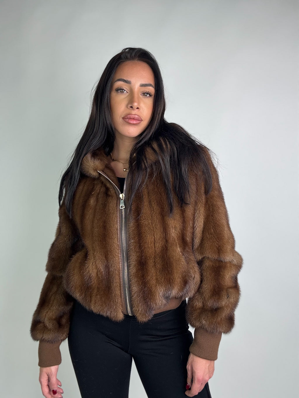 Bomber in visone N74