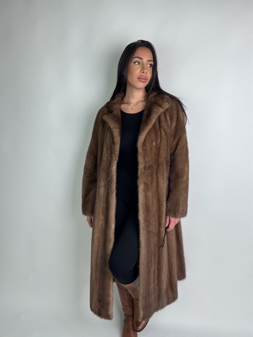 Cappotto in visone N410